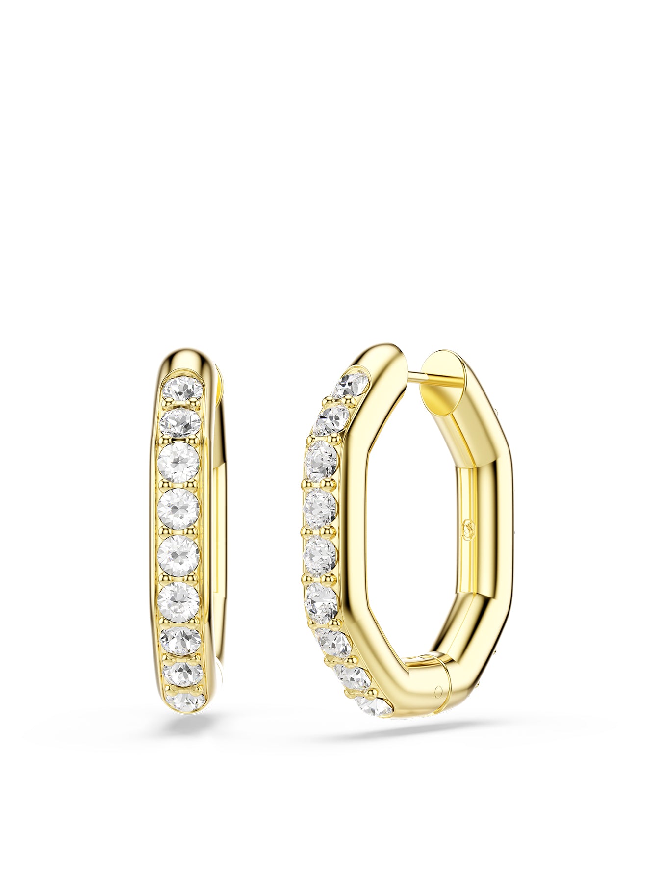 Dexter Crystal Hoop Earrings