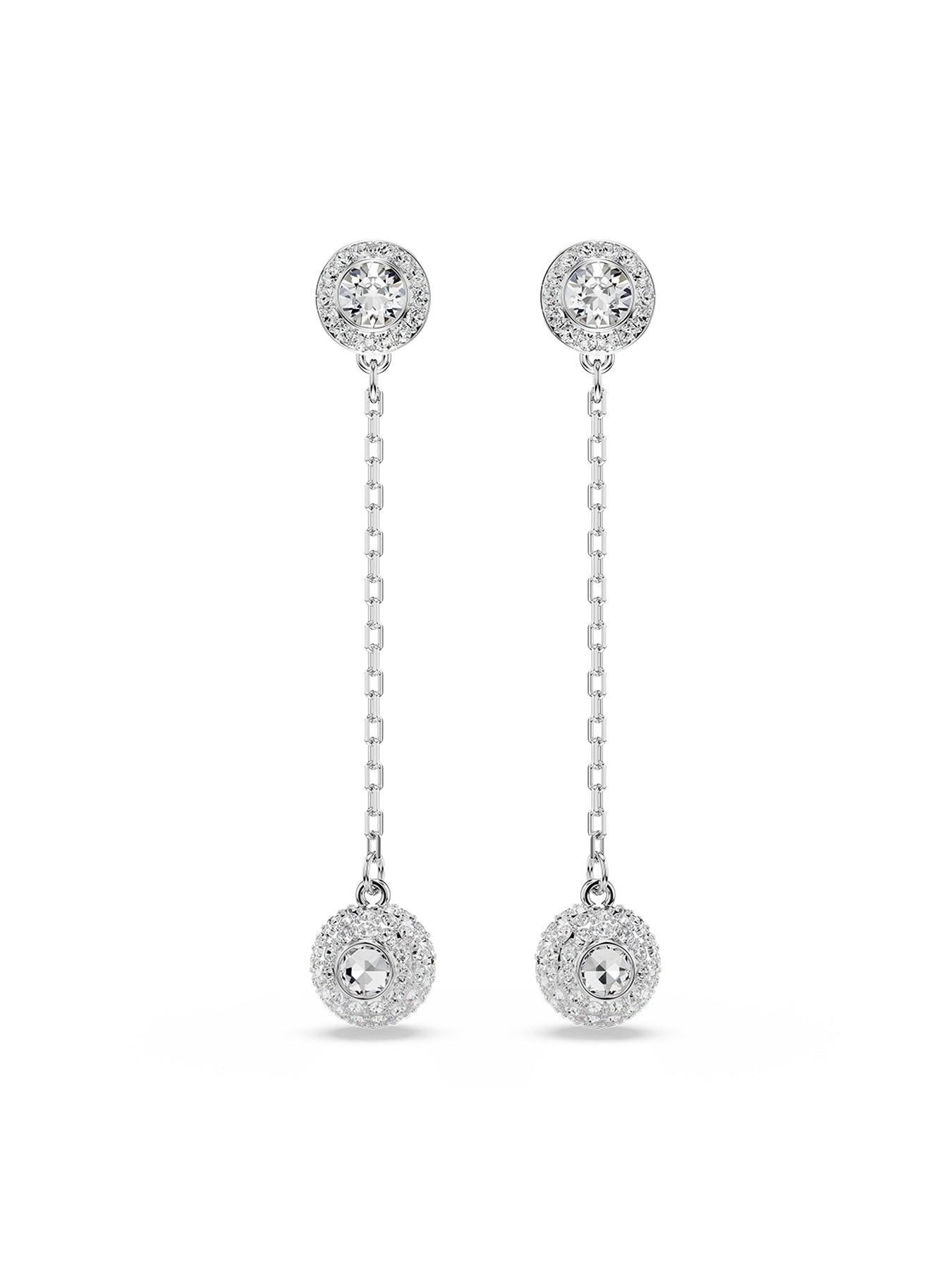 Una Crystal Drop Earrings
