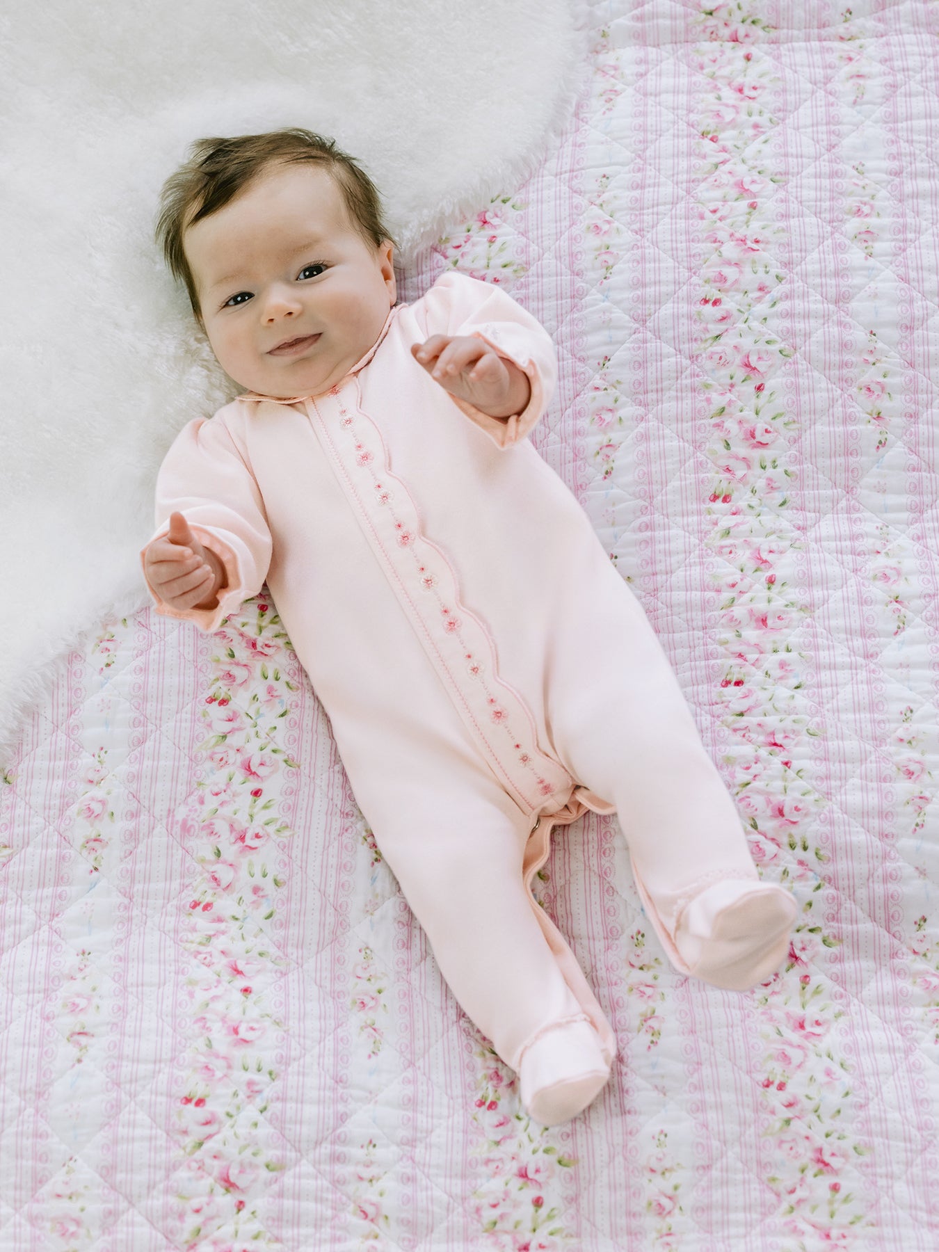 Kelly All in One Floral Embroidered collar