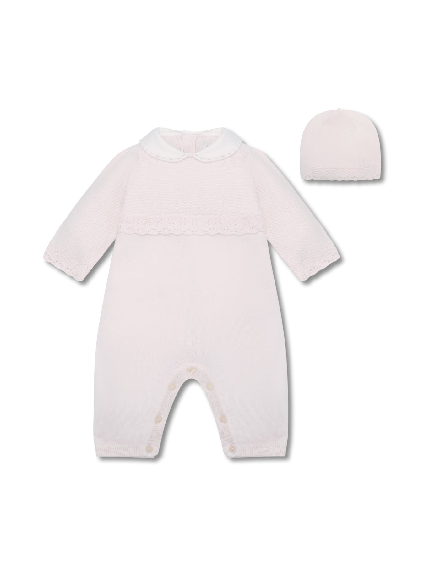 Kat Knitted All in One and Hat Set