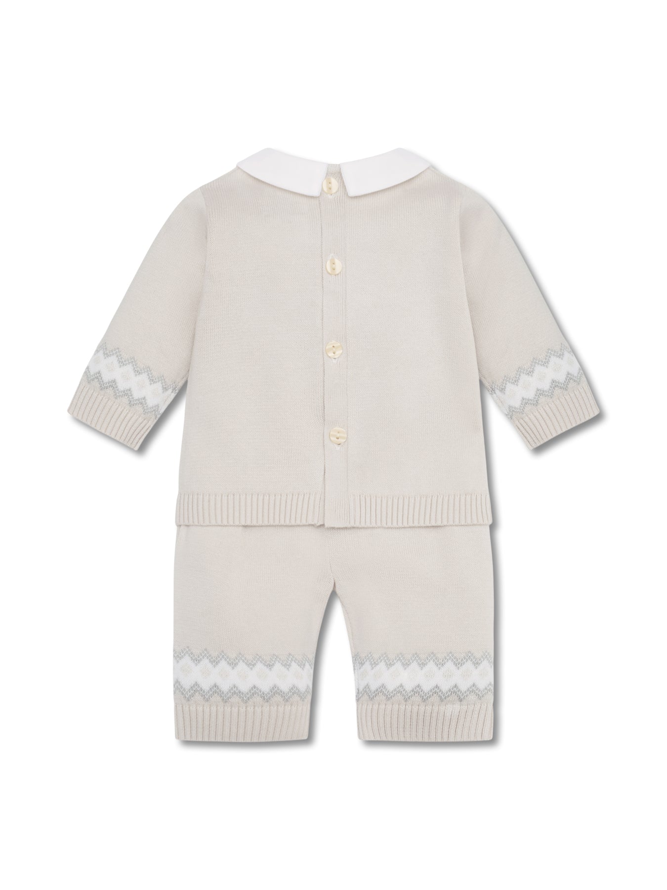 Kipling Knit 2pc bear & fairisle Jumper Leggings & Hat