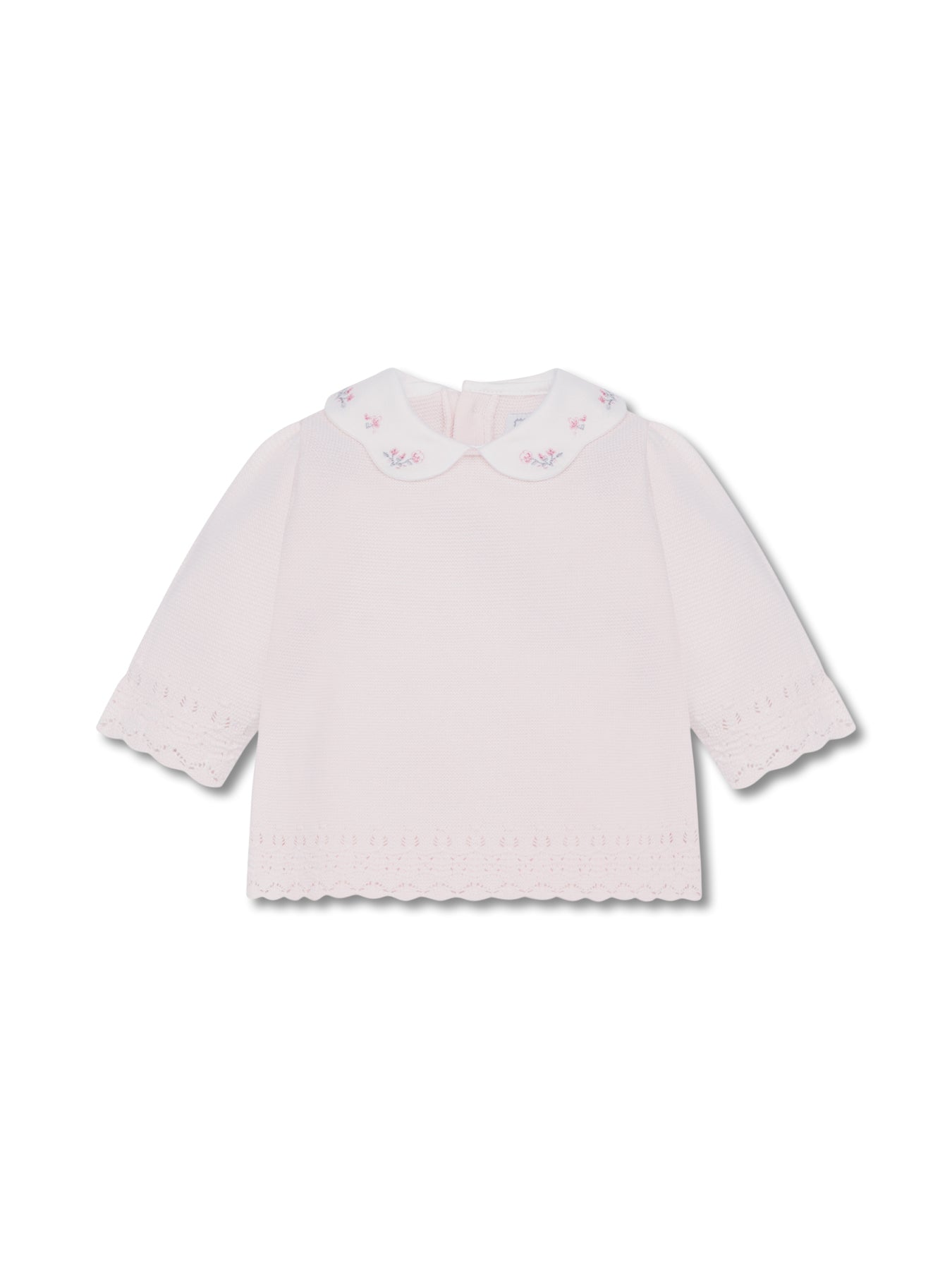 Kaitlin Baby Knit Two-Piece Set Baby Pink
