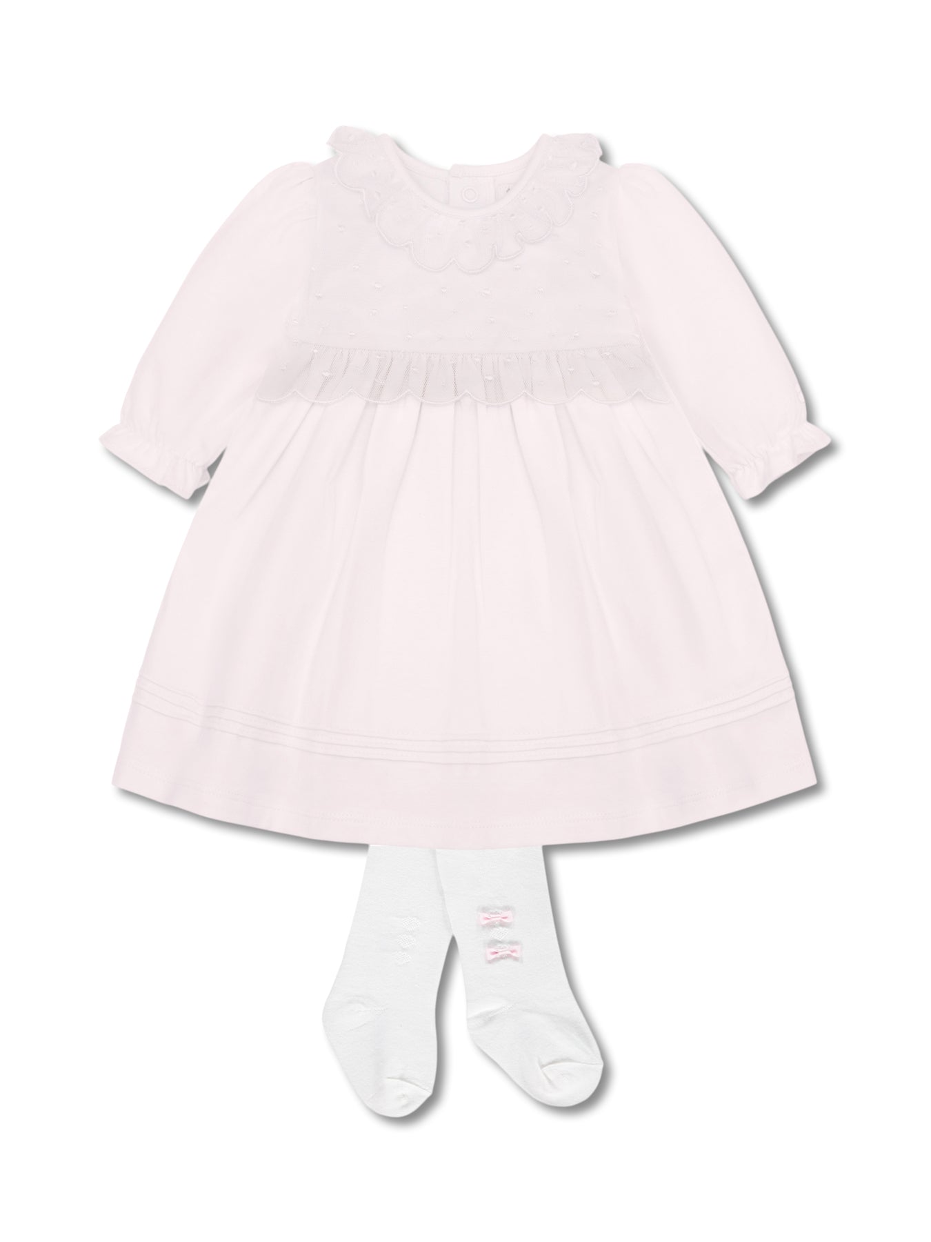 Kara Jersey Dress with Bow Tights