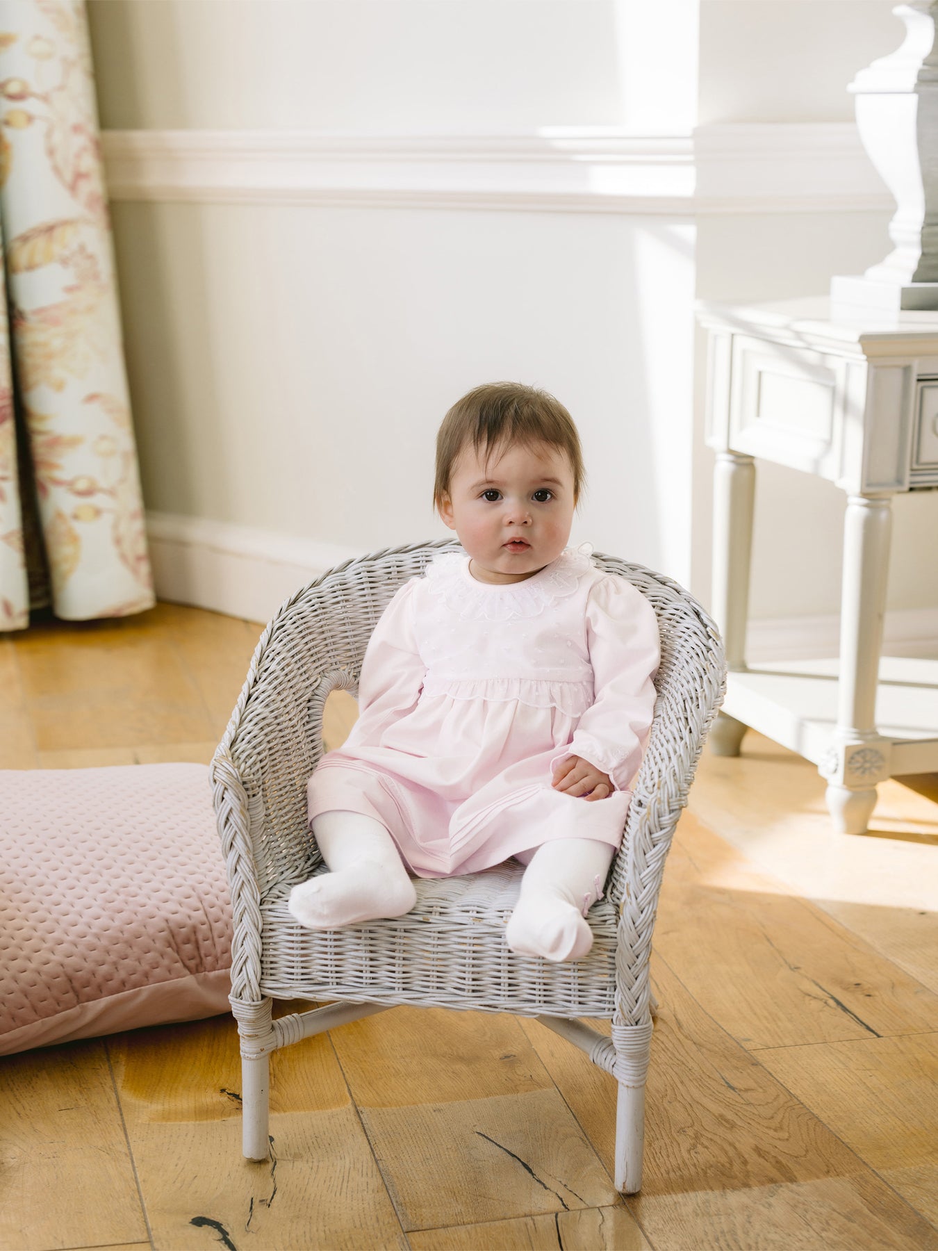 Kara Jersey Dress with Bow Tights