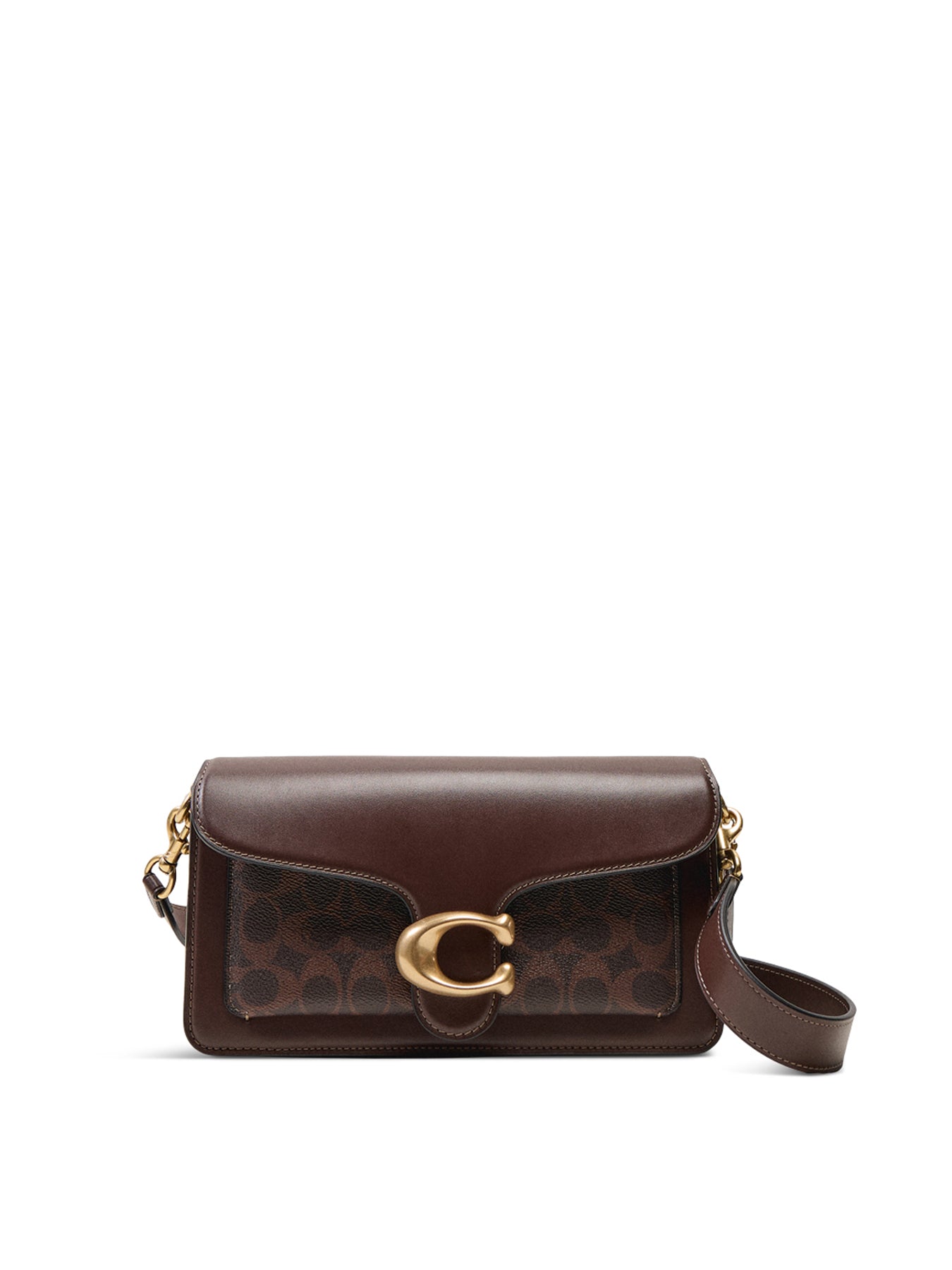 Signature Leather Canvas Tabby 26 Shoulder Bag Maple