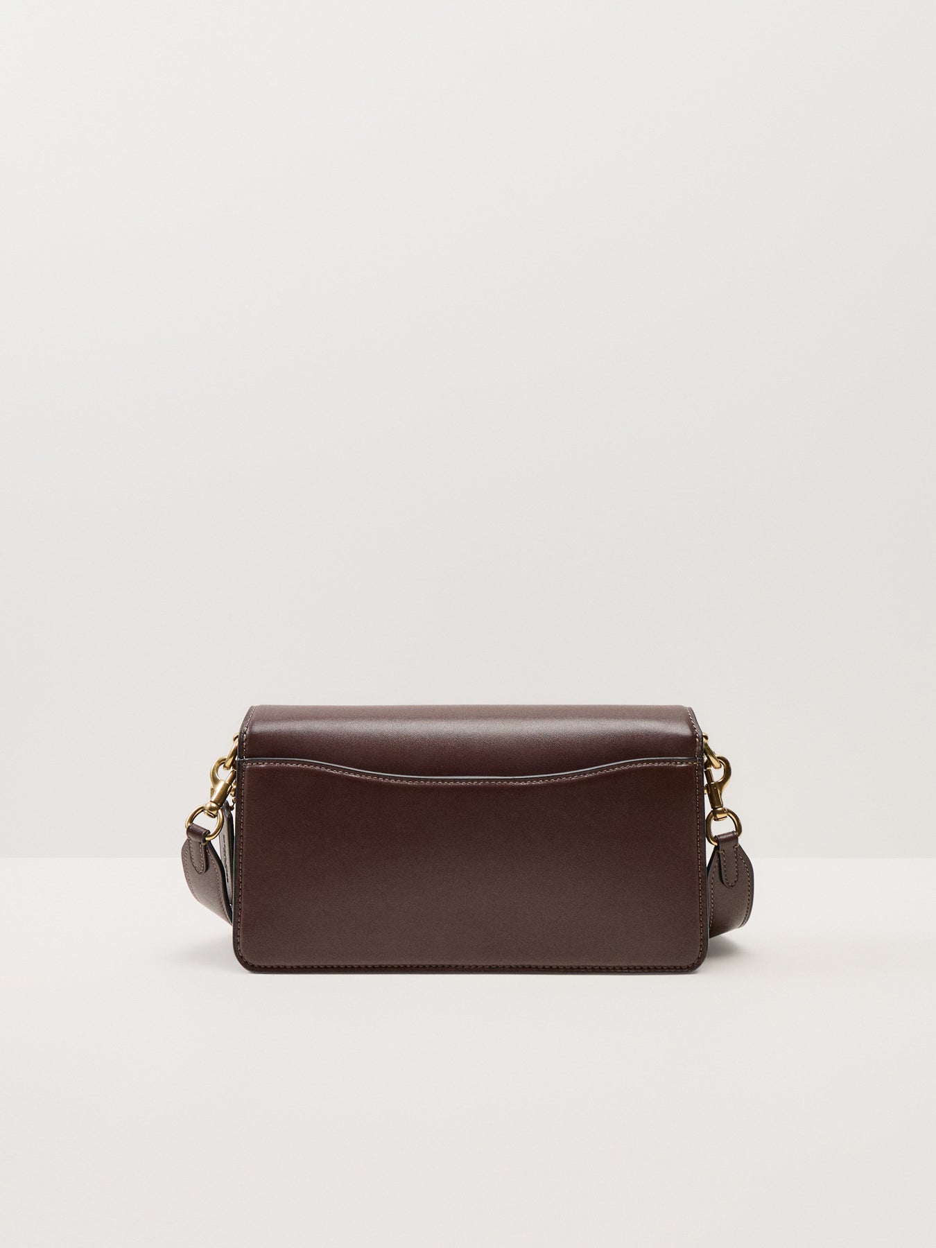 Coated Canvas Signature Tabby Shoulder Bag 26 Refresh Maple Maple