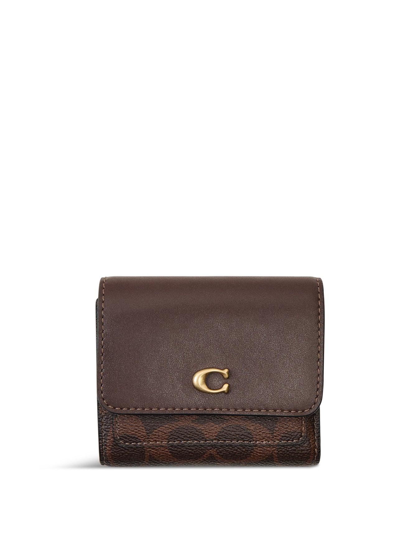 Mila Small Flap Wallet Maple