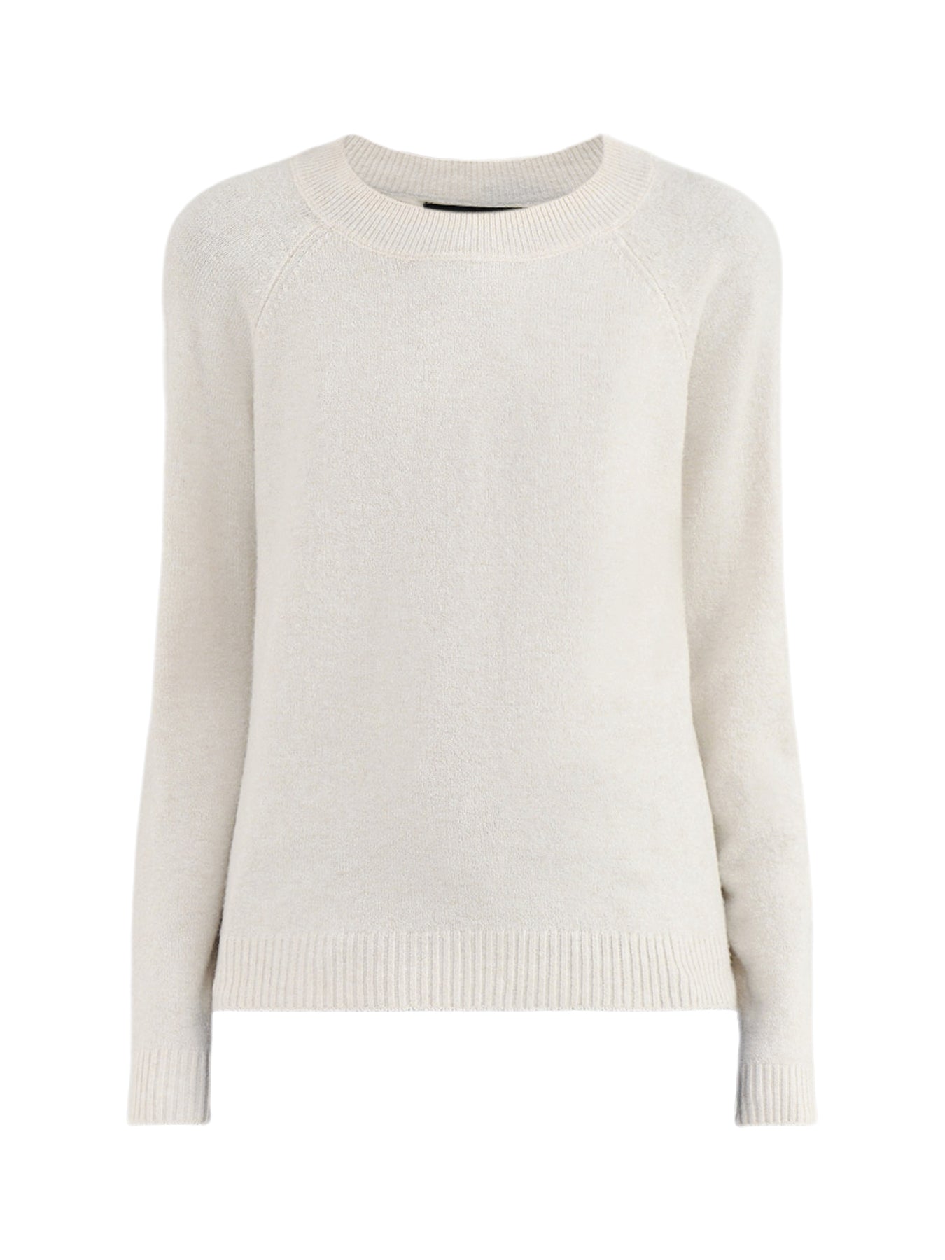 Doffy Recycled Polyester-Blend Blouse Cream