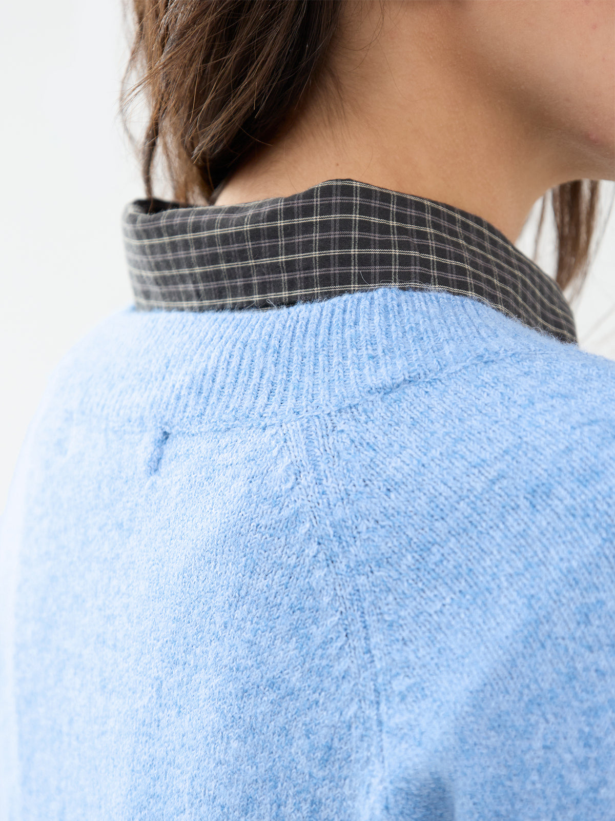 Doffy Long Sleeve Round Neck Top