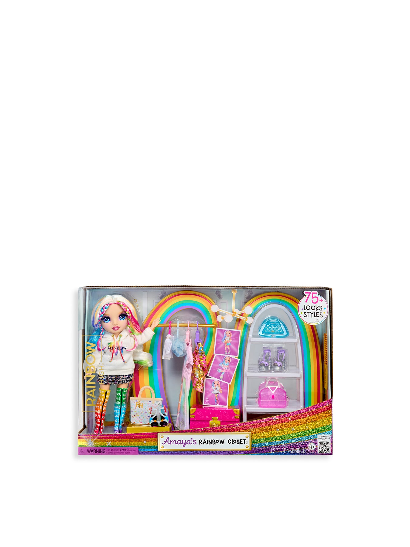 Amaya Rainbow Closet Playset