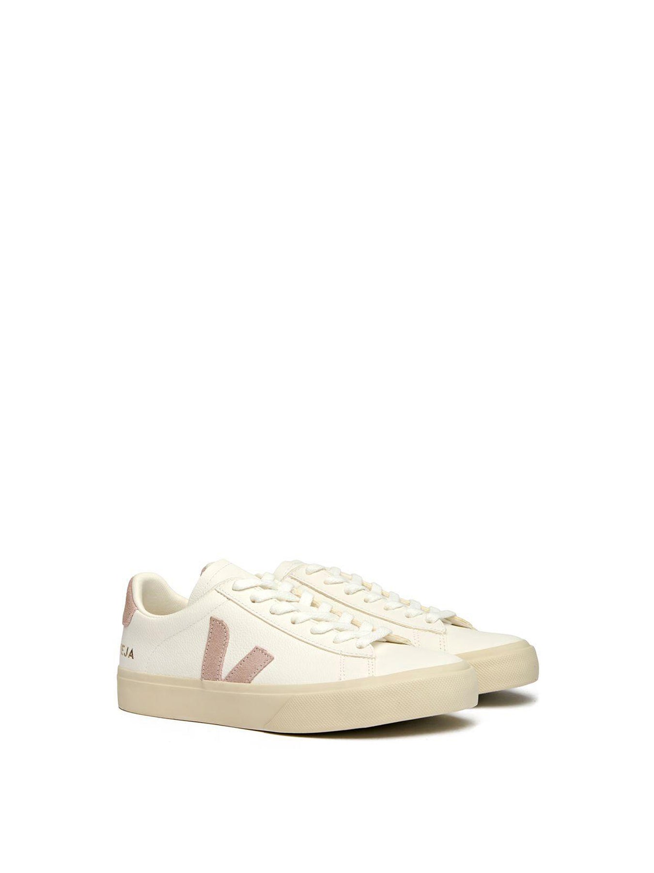 Campo Leather Trainers White
