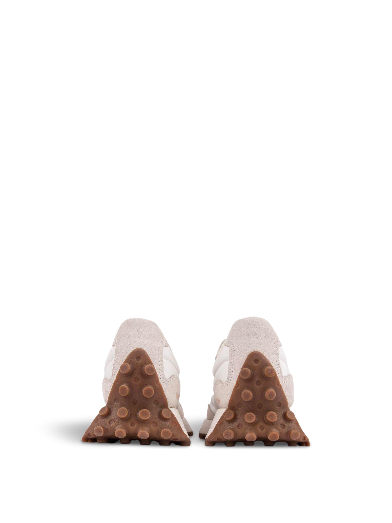 327 Retro Running Trainers White