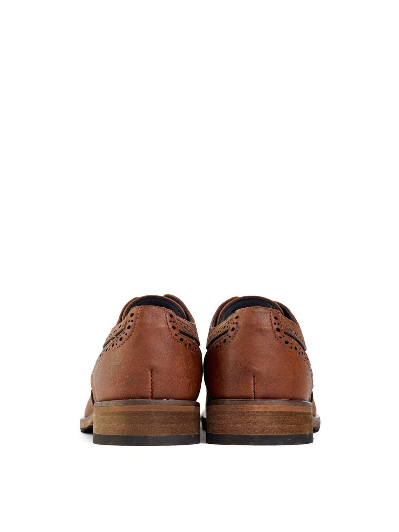 Barley 2 Vegan Brogue Shoes Tan