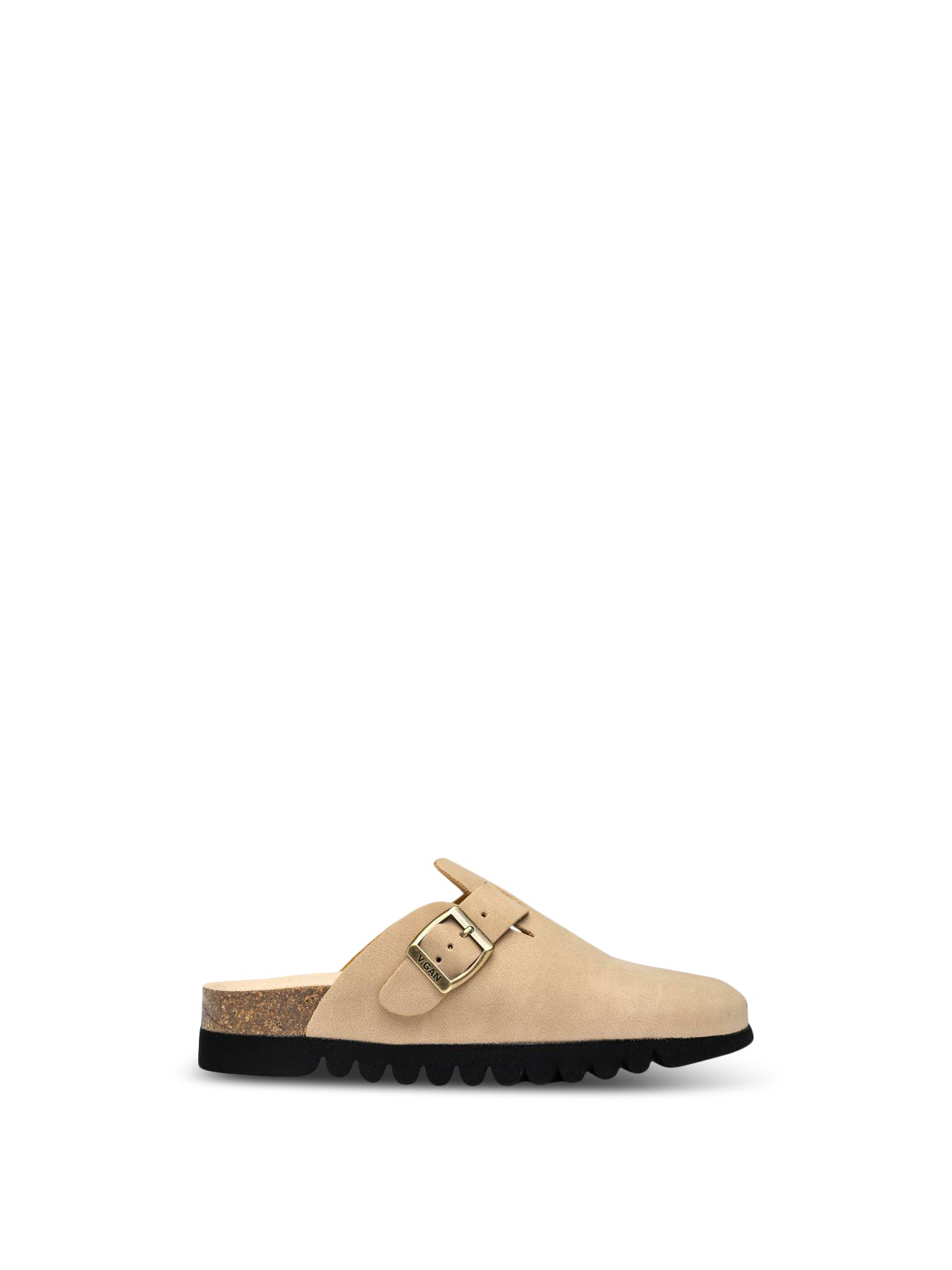 Vegan Taro Footbed Shoes Natural Taupe