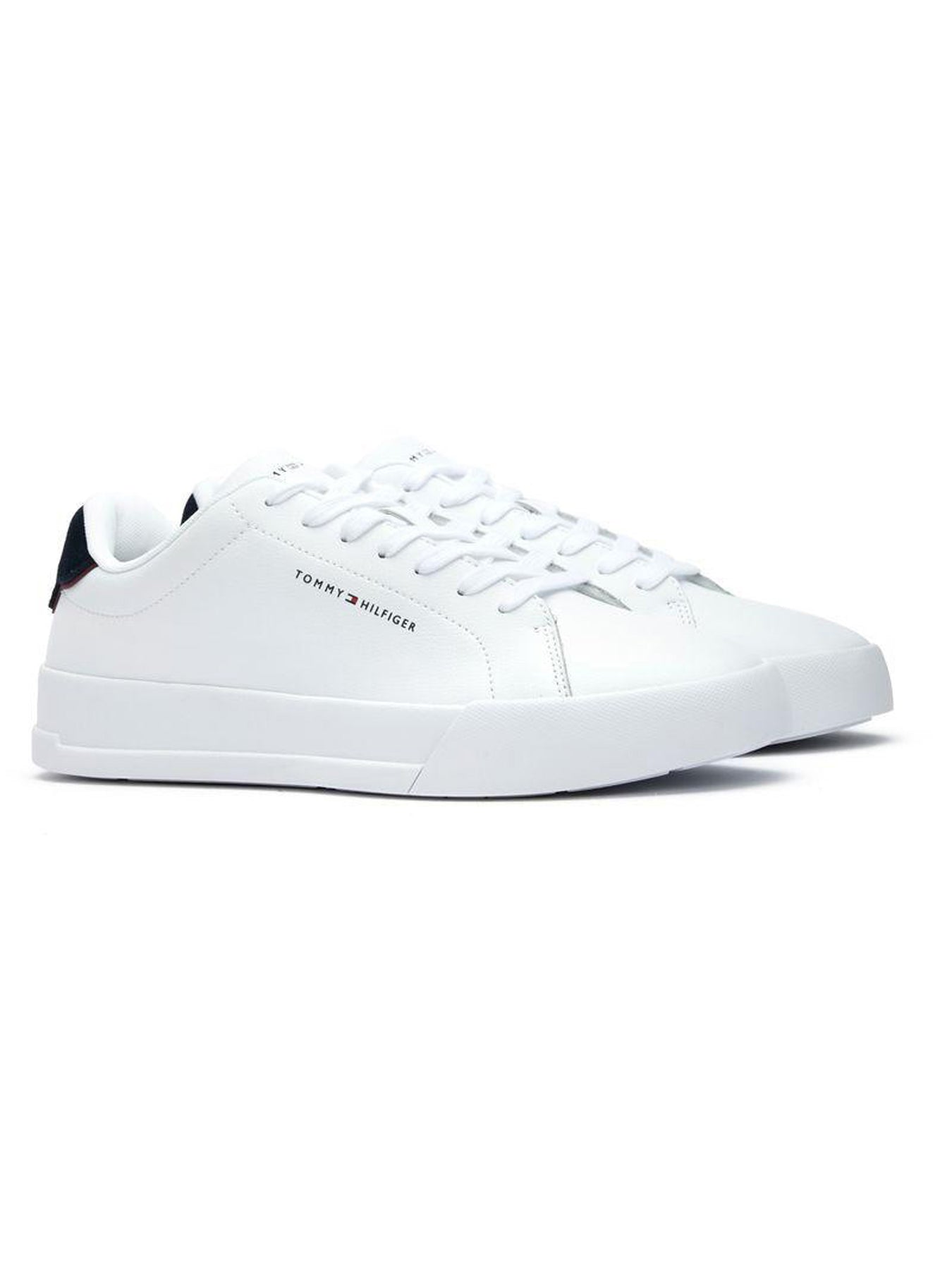 TOMMY HILFIGER Court Leather Detail Trainers