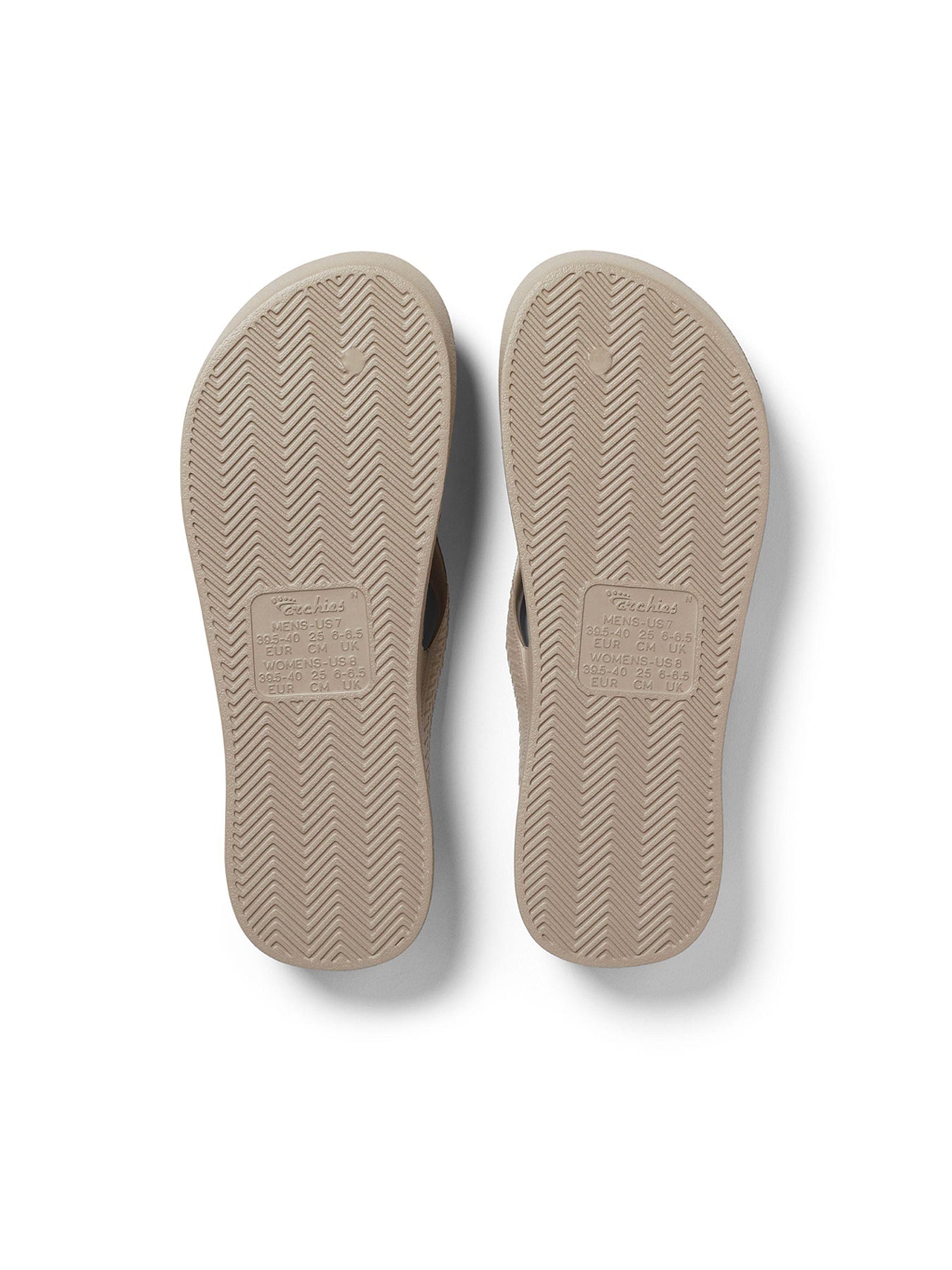 Arch Support Crystal Sandals Brown