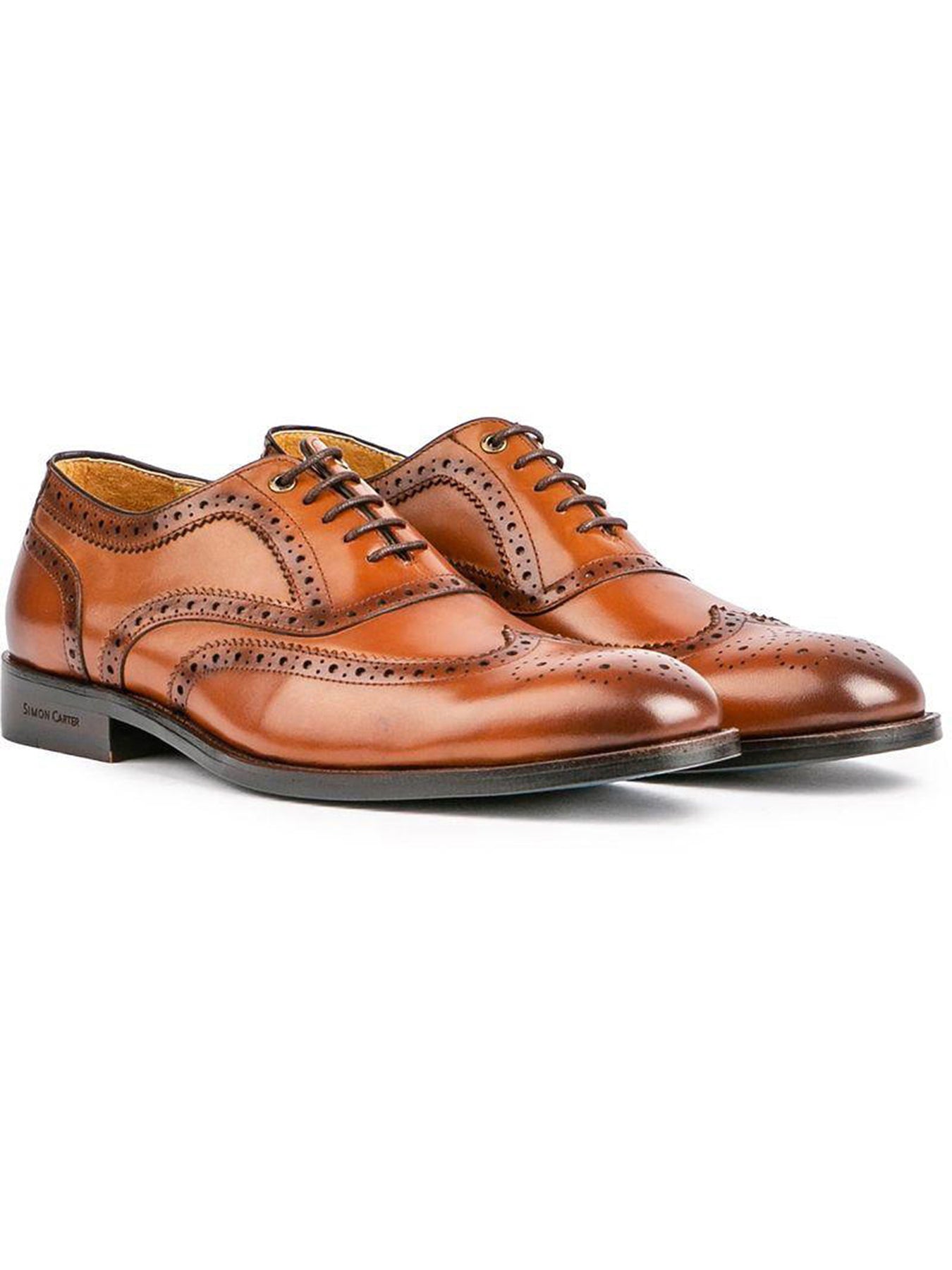 SIMON CARTER Barn Owl Brogue Shoes