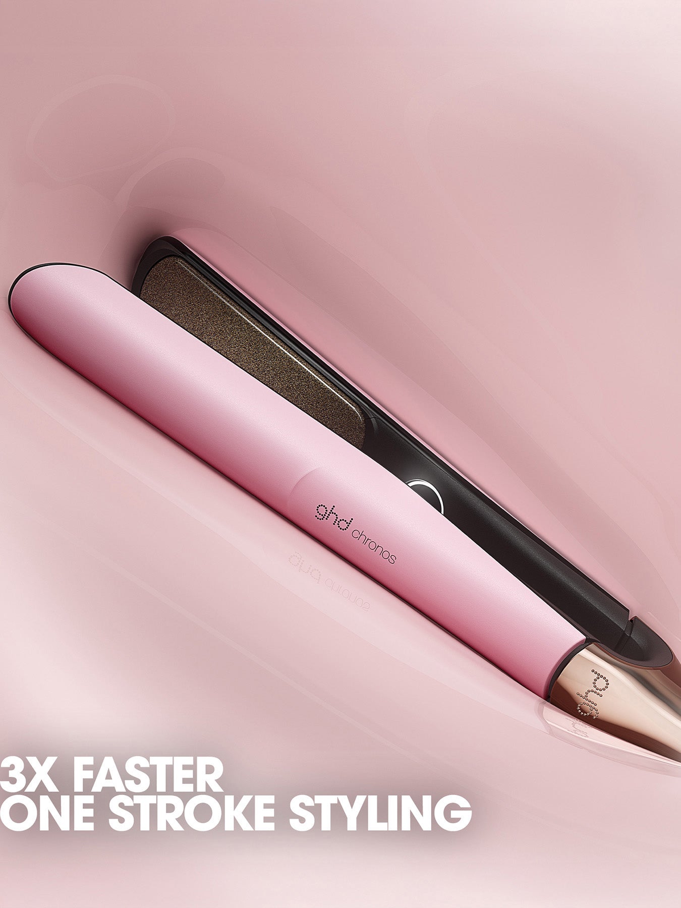 Chronos Charity Limited Edition Hair Straightener in Pink Sorbet