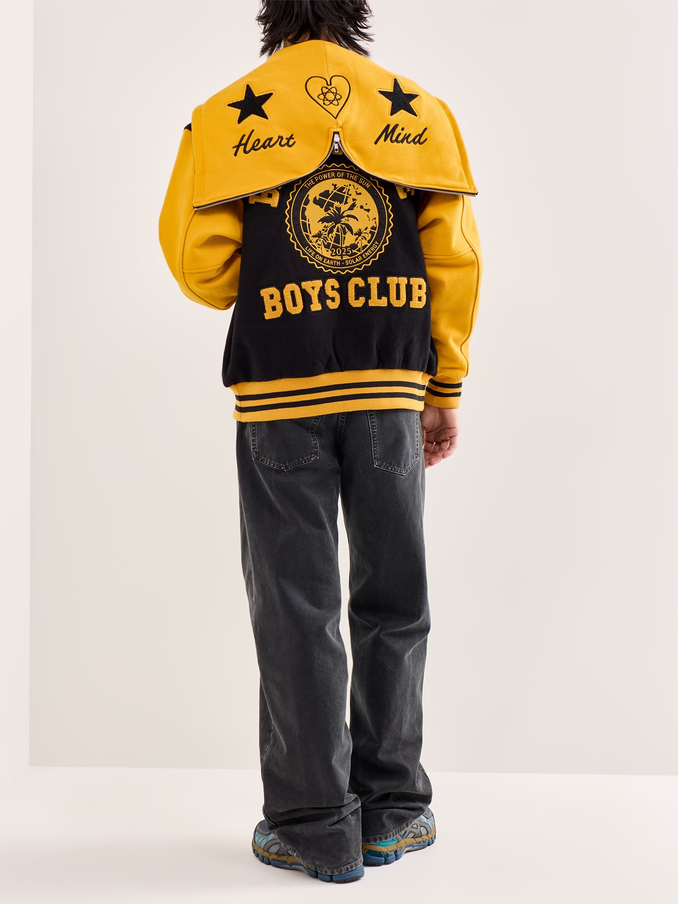 World College Cheerleader Zip Through Hood