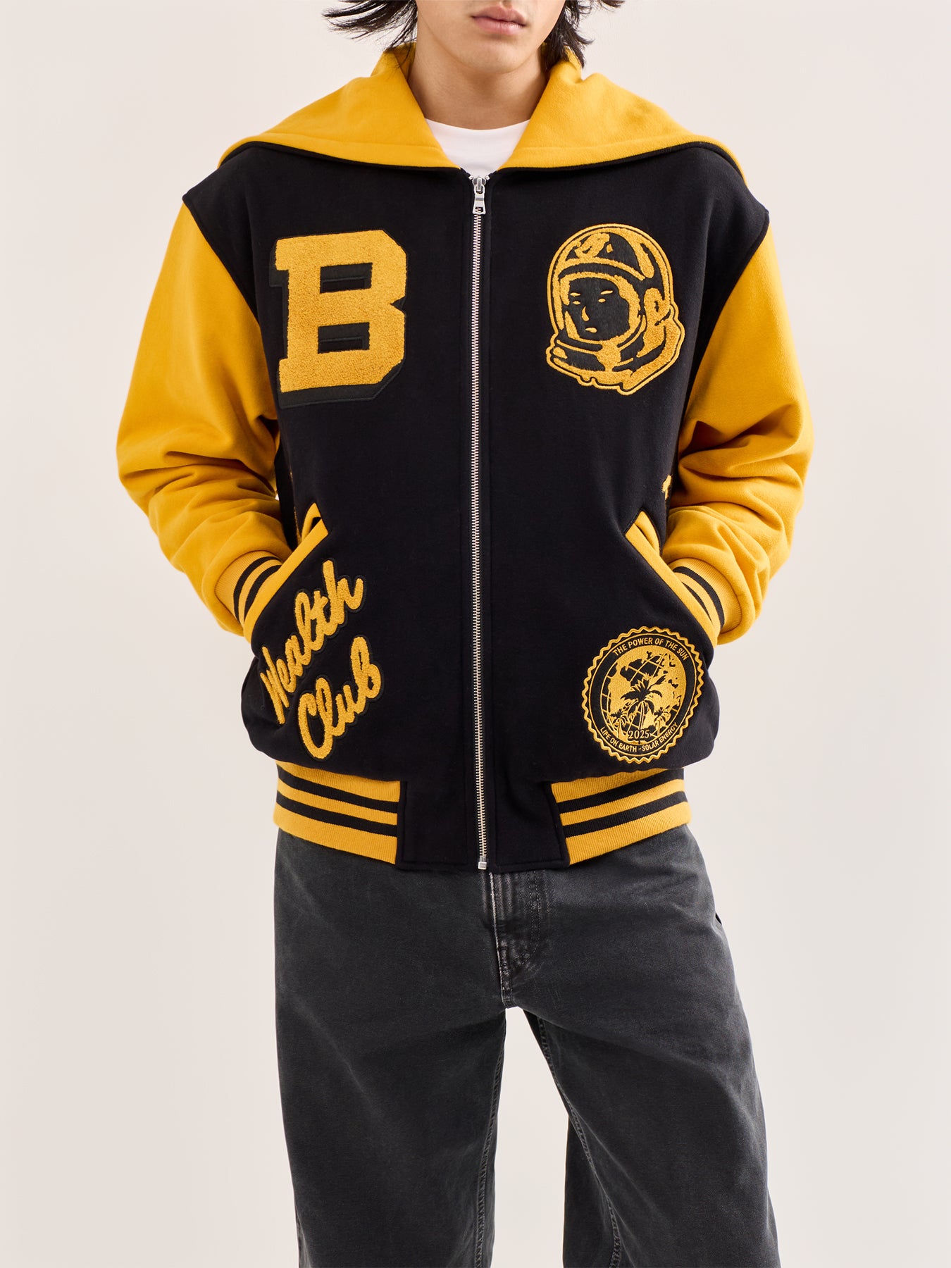 World College Cheerleader Zip Through Hood