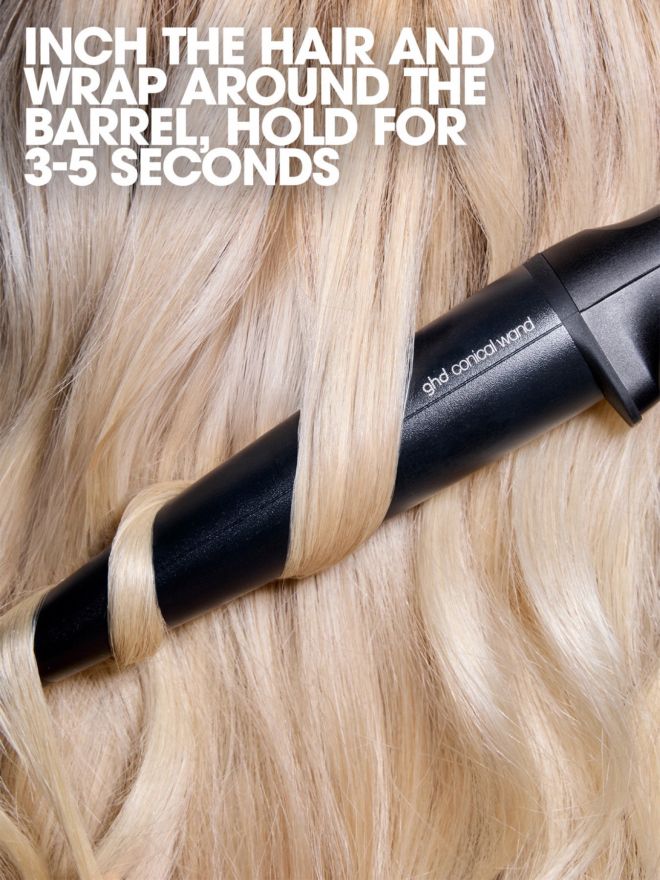 Chronos Curve Conical Wand - 28-23mm Hair Curler