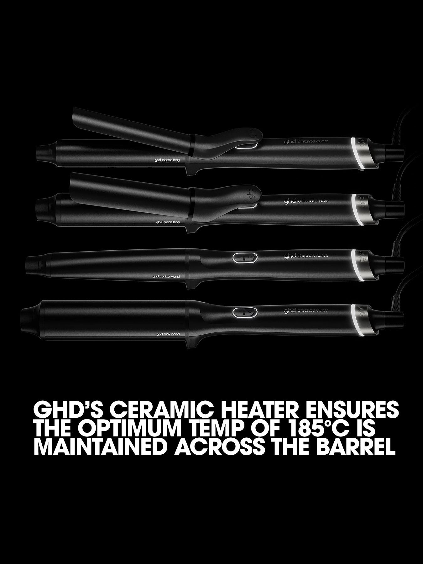 Chronos Curve Conical Wand - 28-23mm Hair Curler
