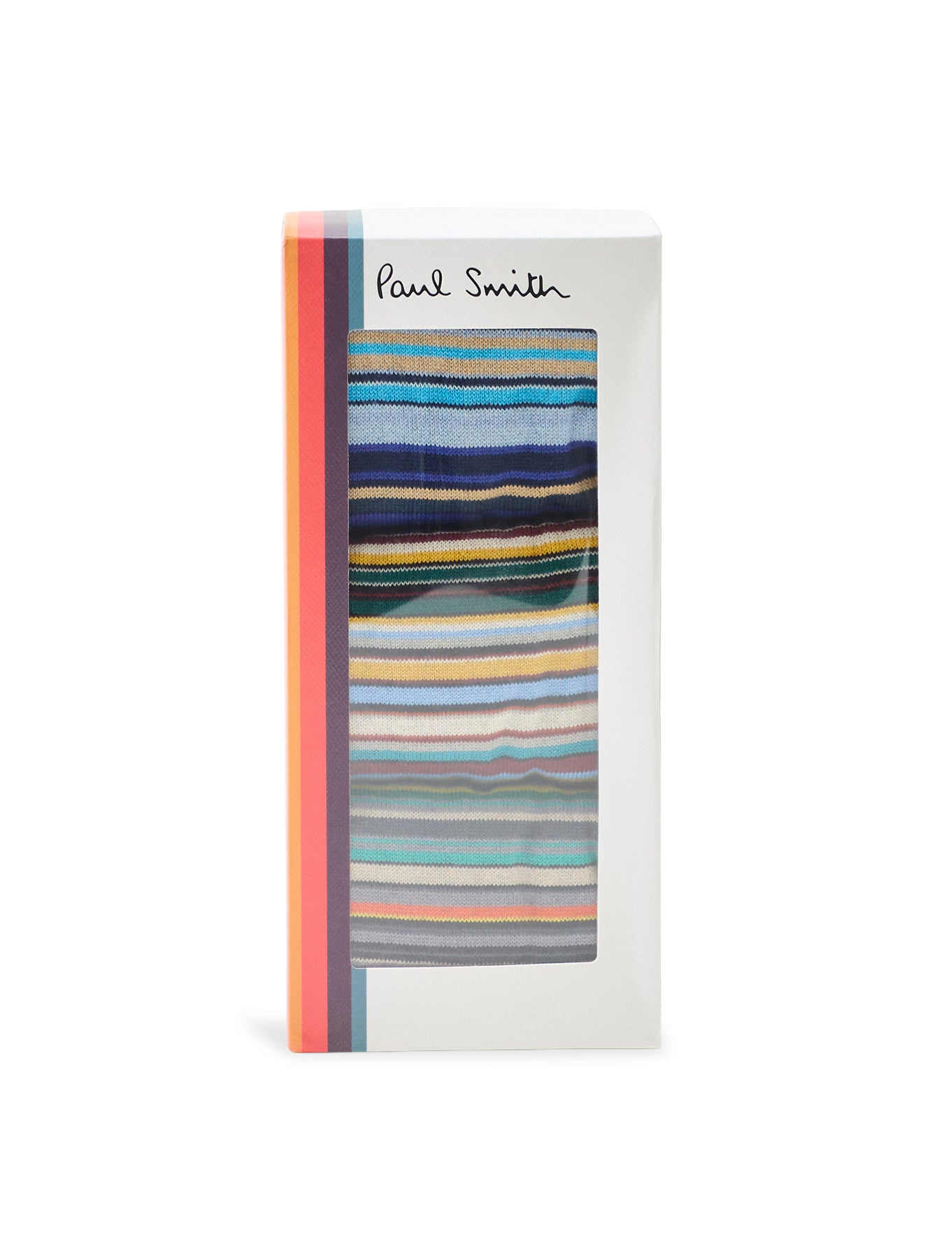 Signature Stripe Three Pack Socks Gift Set Multi