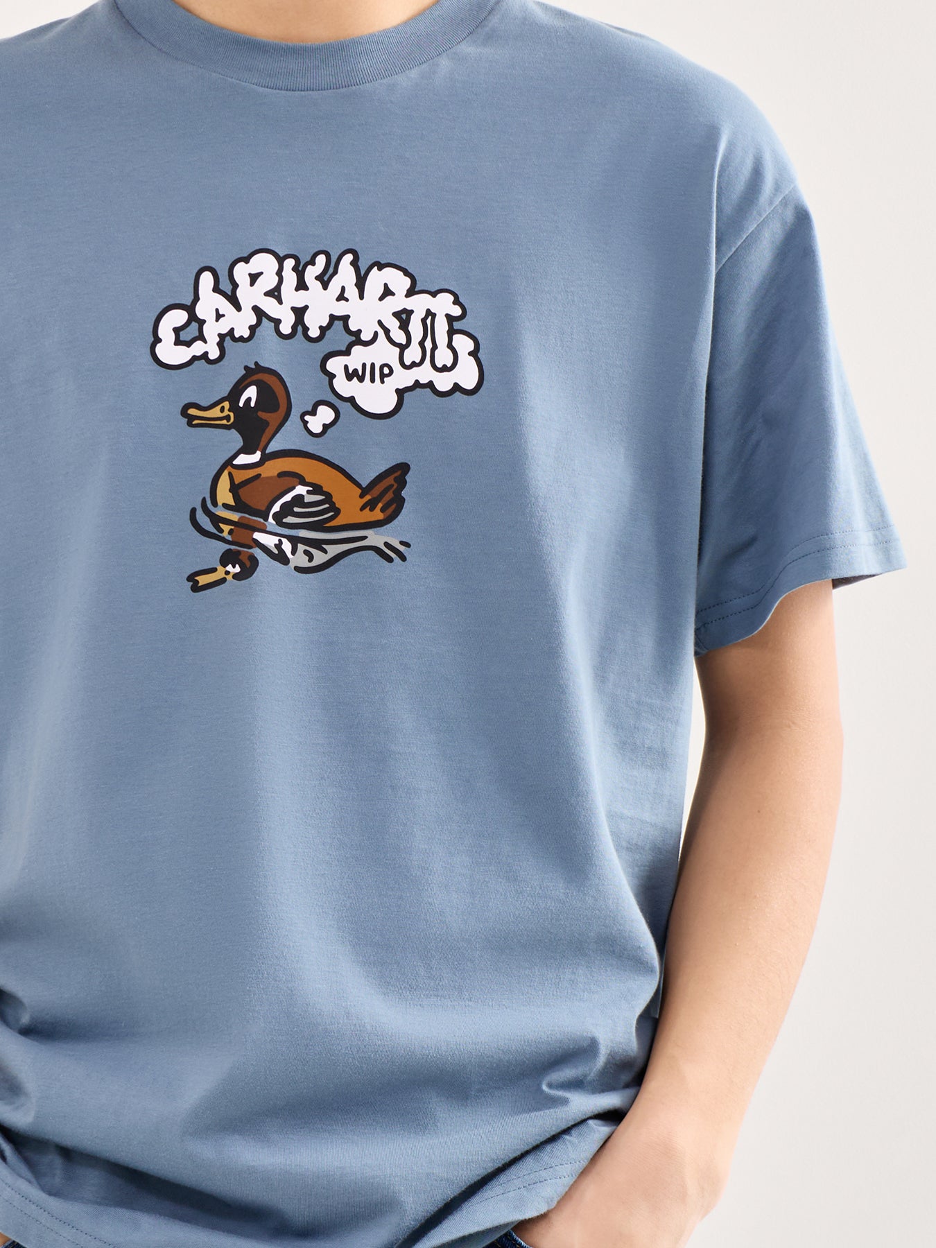 Duck Duck Graphic T-Shirt Black