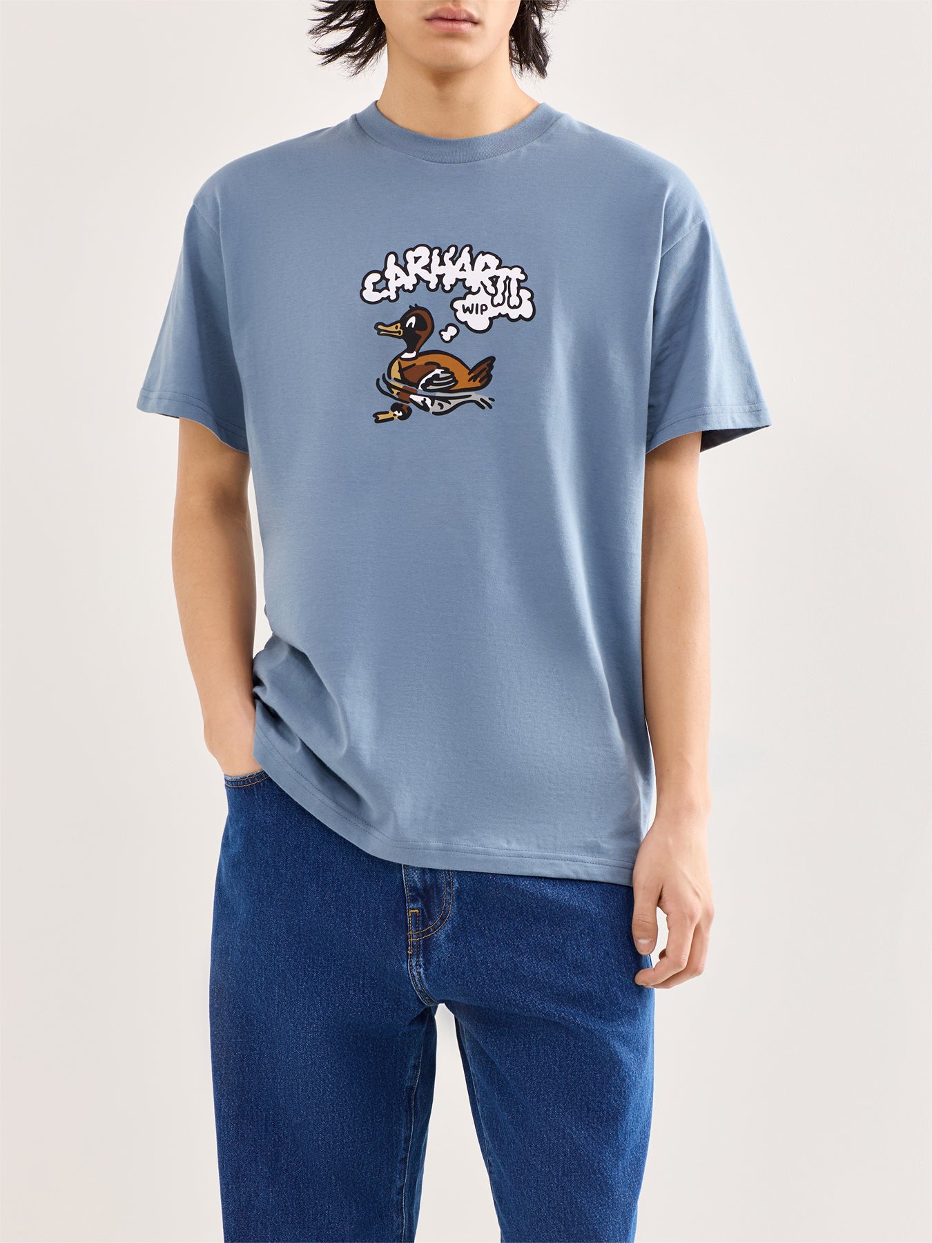 Duck Duck Graphic T-Shirt Black