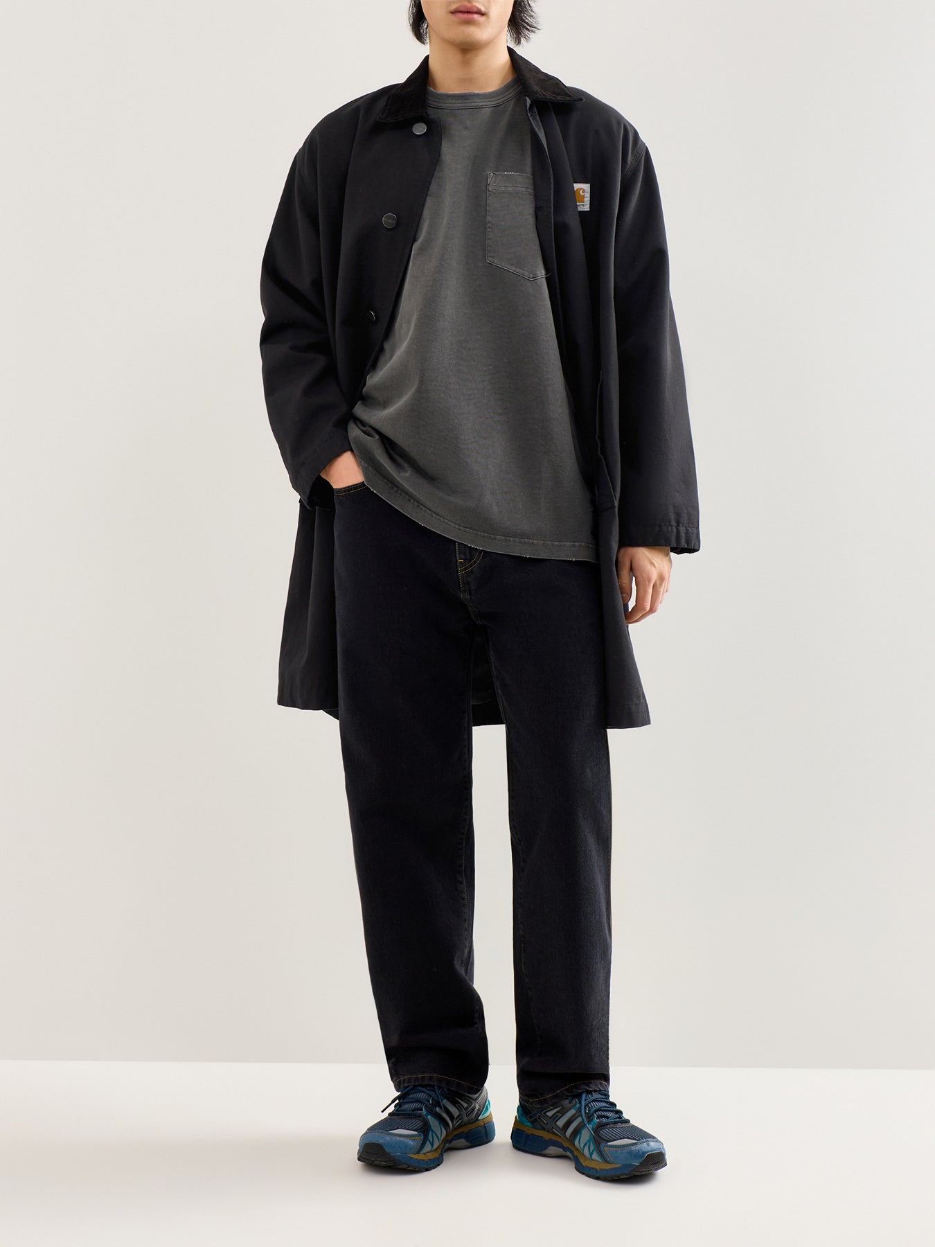 Torion Short Sleeve Pocket T-Shirt Black