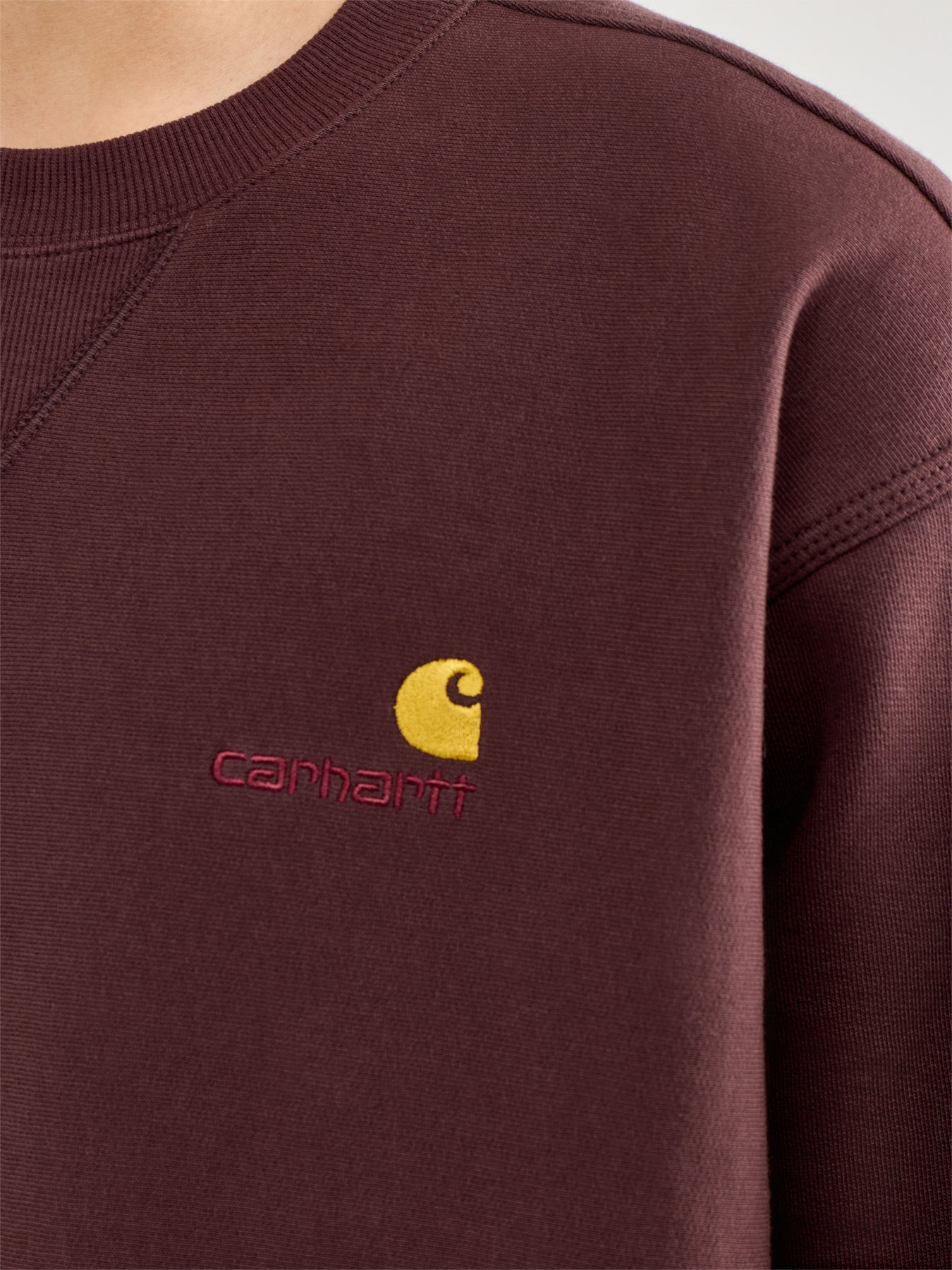 American Script Sweatshirt Brown