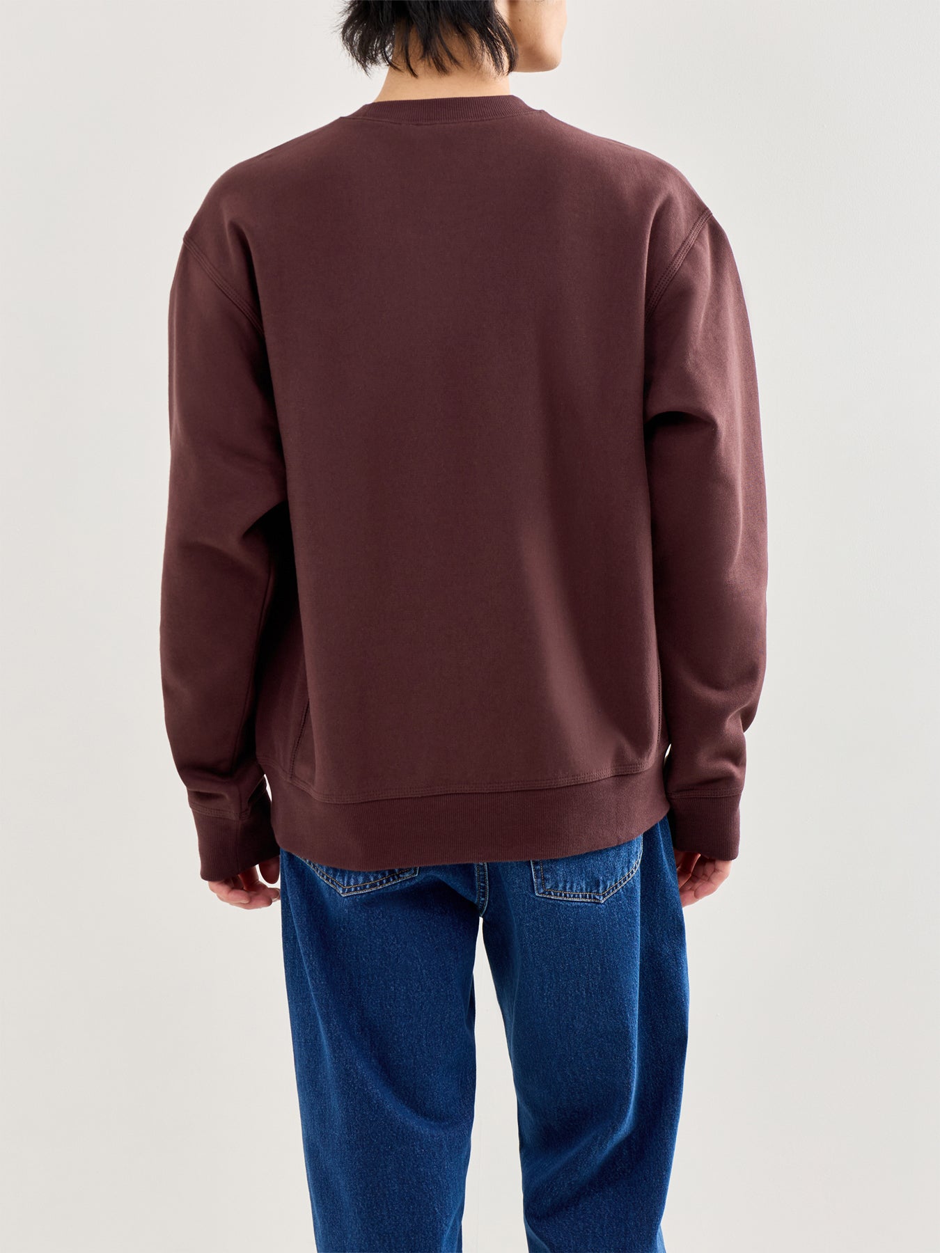 American Script Sweatshirt Brown