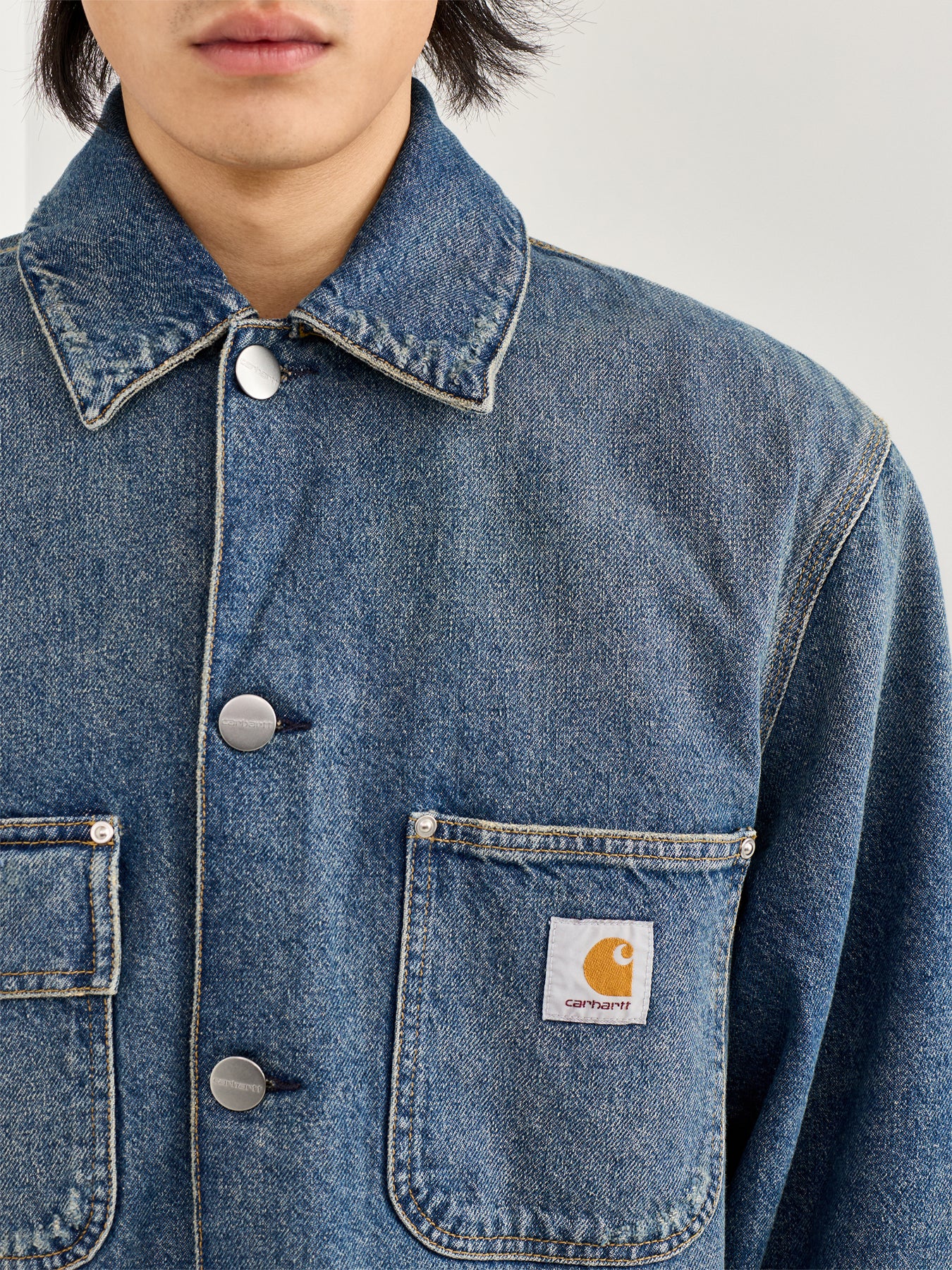 Aden Chore Coat Blue