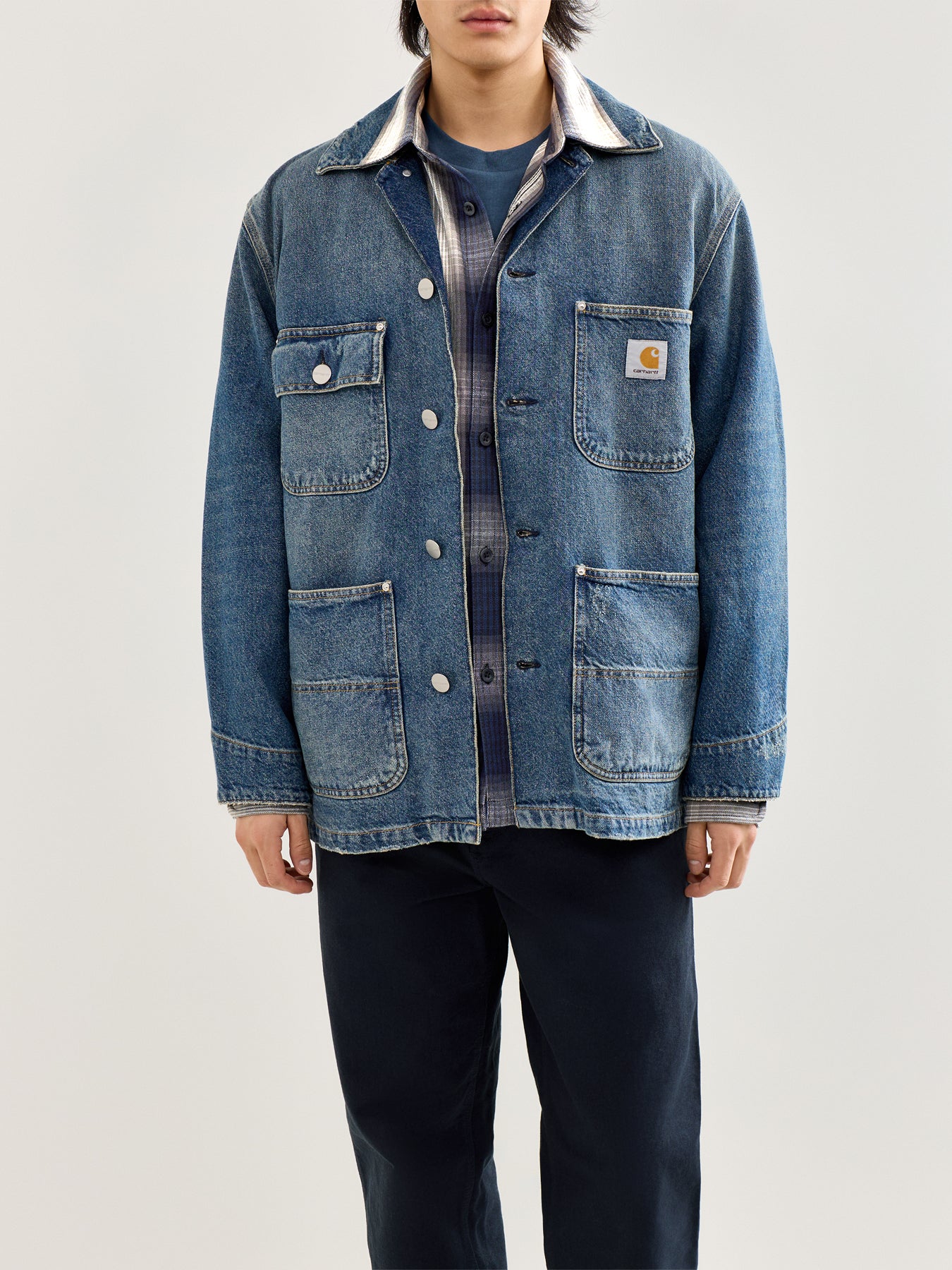 Aden Chore Coat Blue