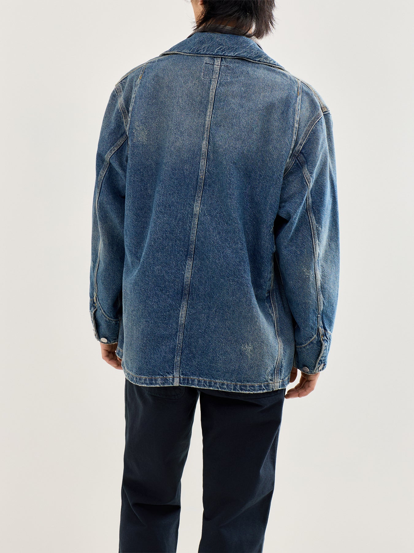 Aden Chore Coat Blue