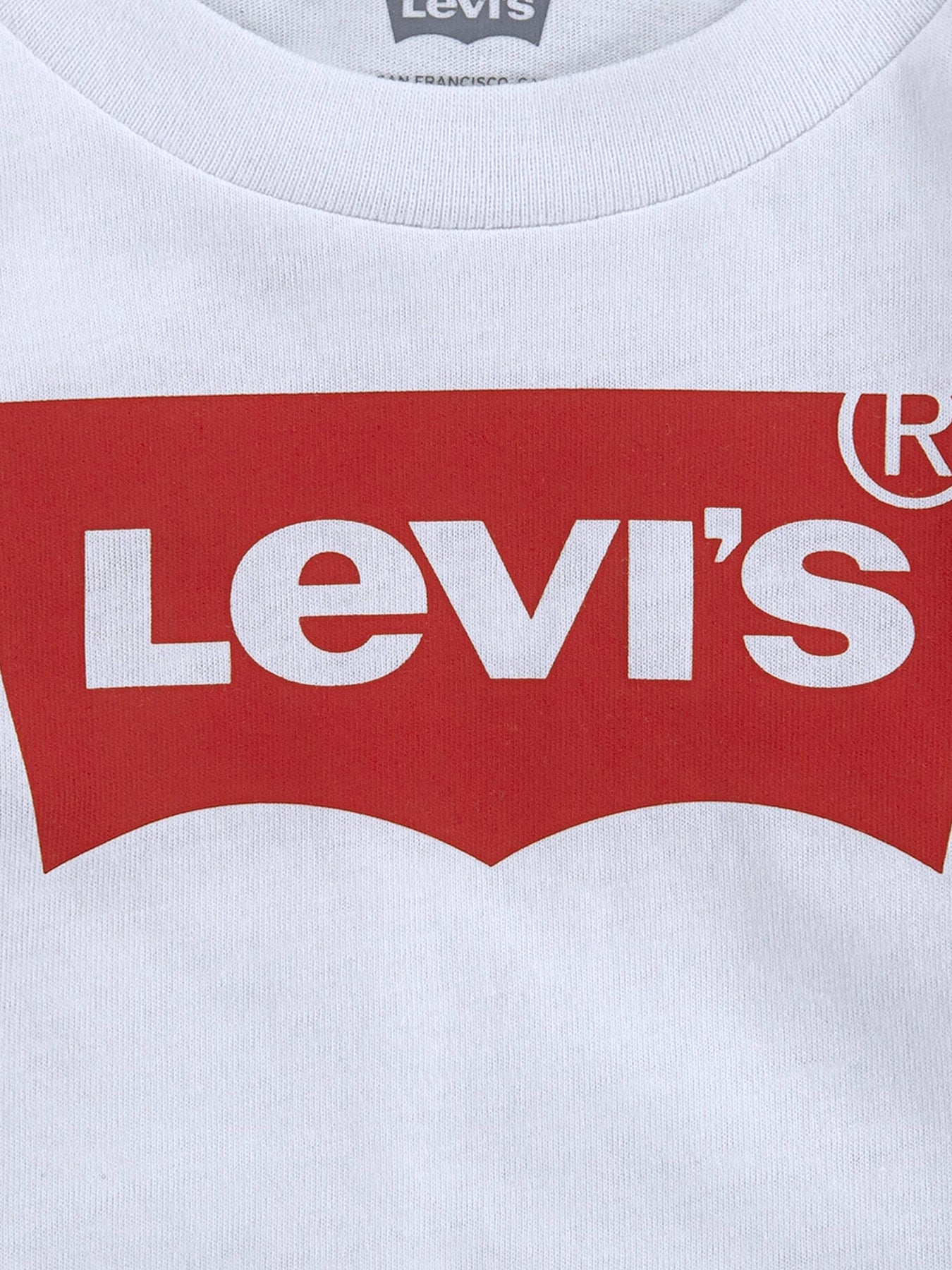 Long Sleeves Batwing Tee White
