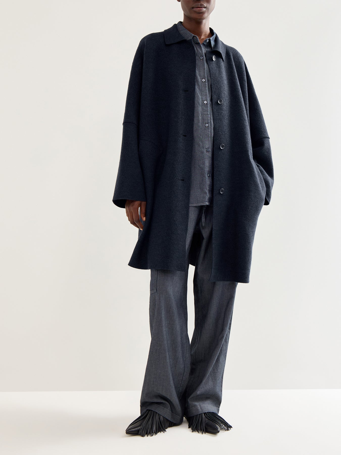 Outdoor Jacket 502 Long Sleeves Navy