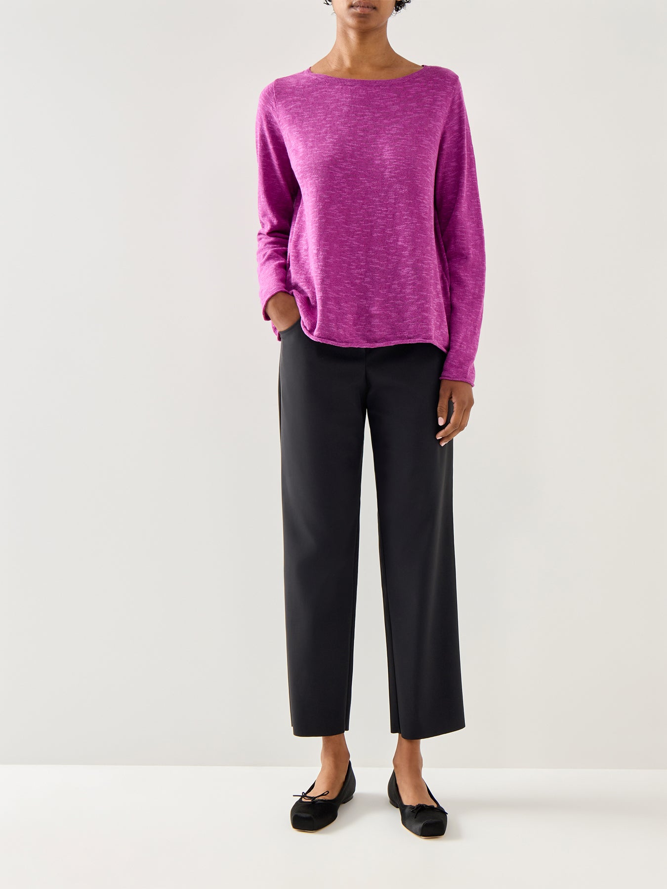 Hose 528 Straight Leg Jeans Black