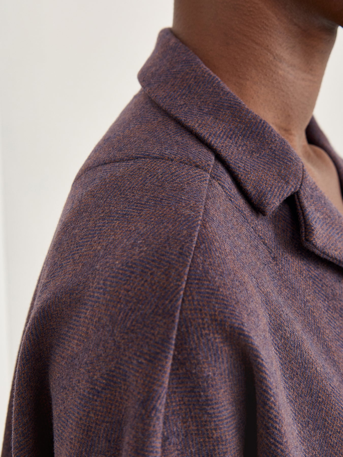 Jacket 519 Long Sleeves Red Wood