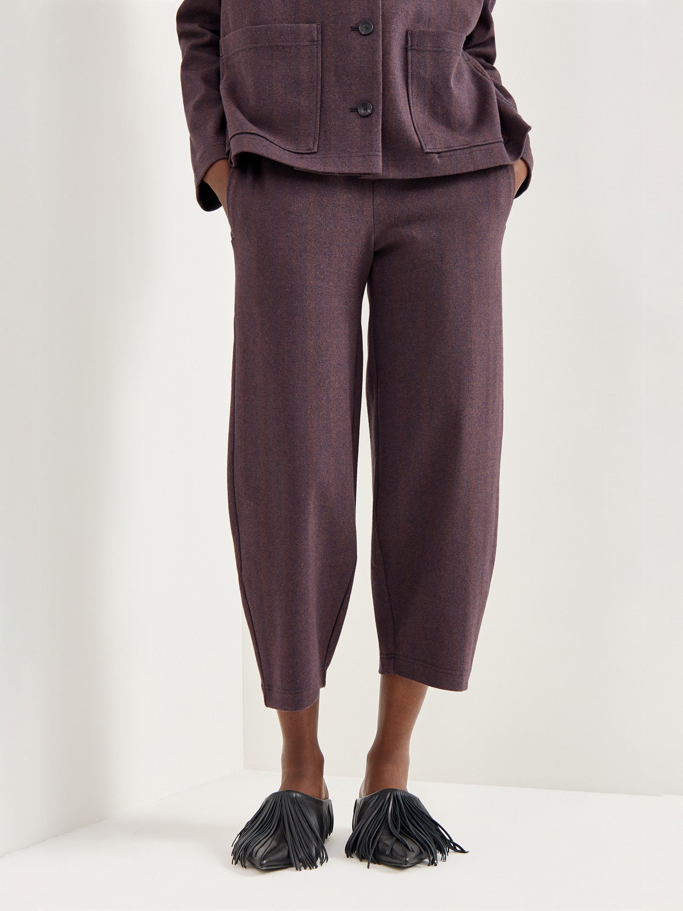 Hose 536 Cotton Trouser Red