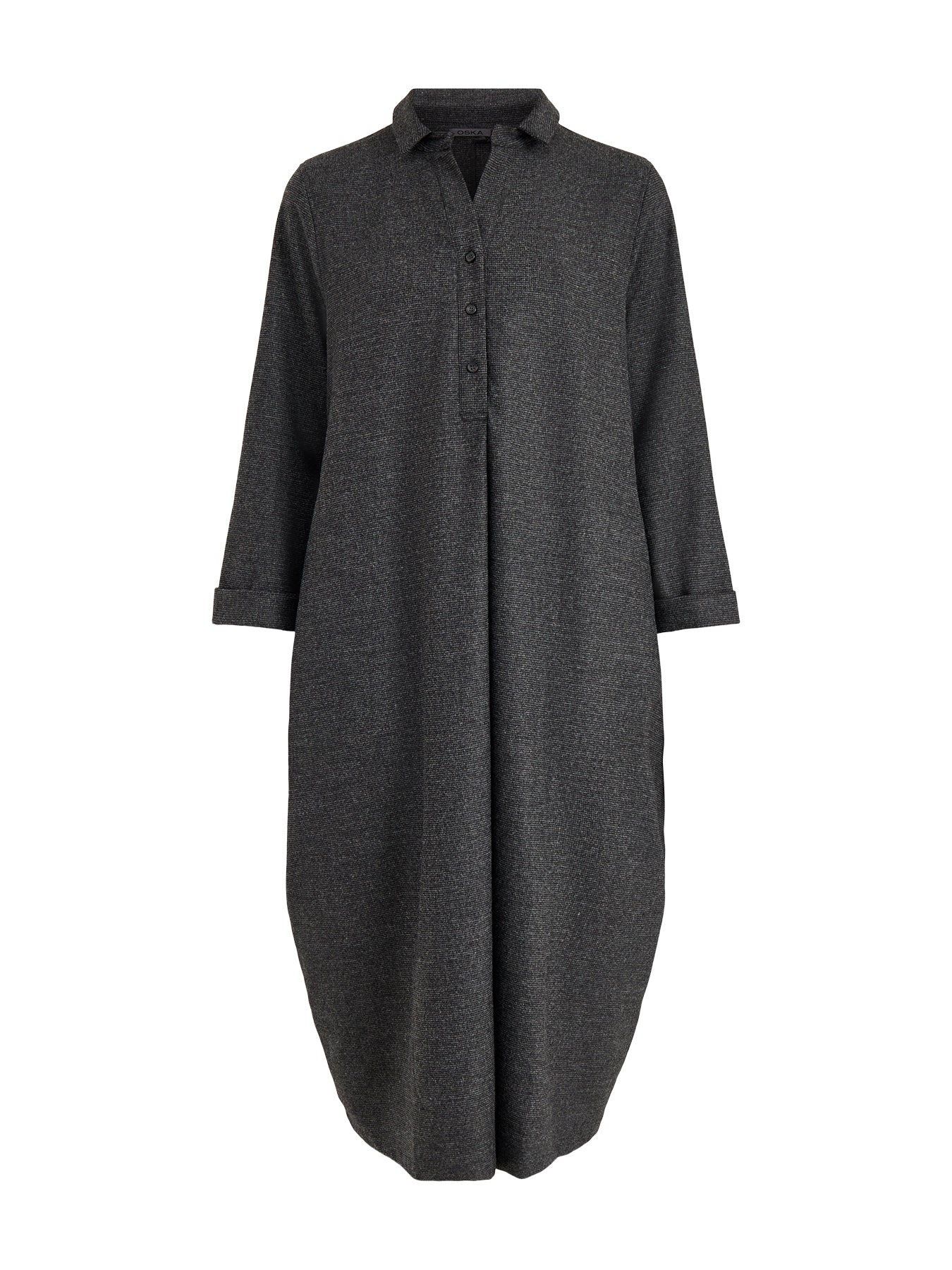 Kleid 515 Cotton Dress Black