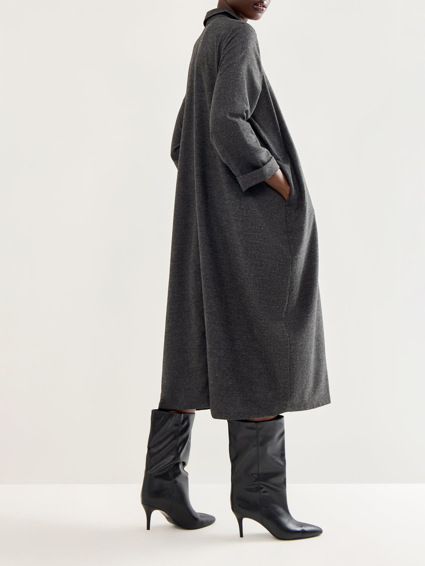 Kleid 515 Cotton Dress Black