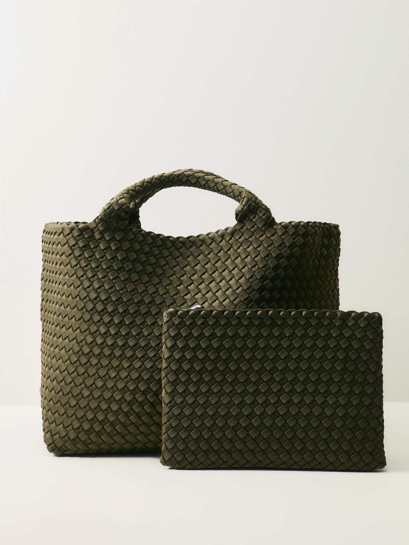 St Barths Medium Tote Olive