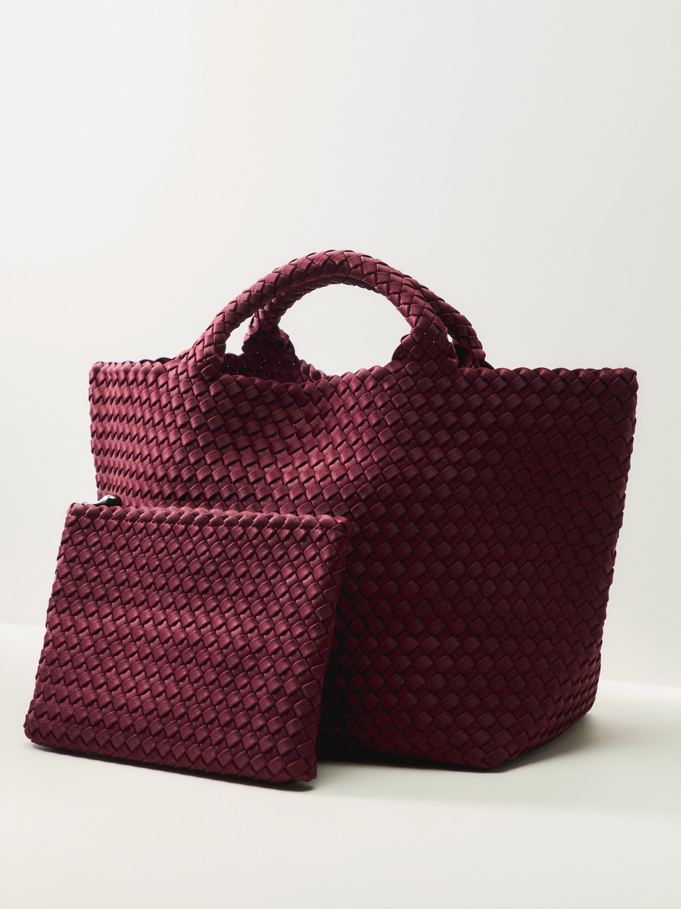 St Barths Medium Tote Bordeaux – Fenwick