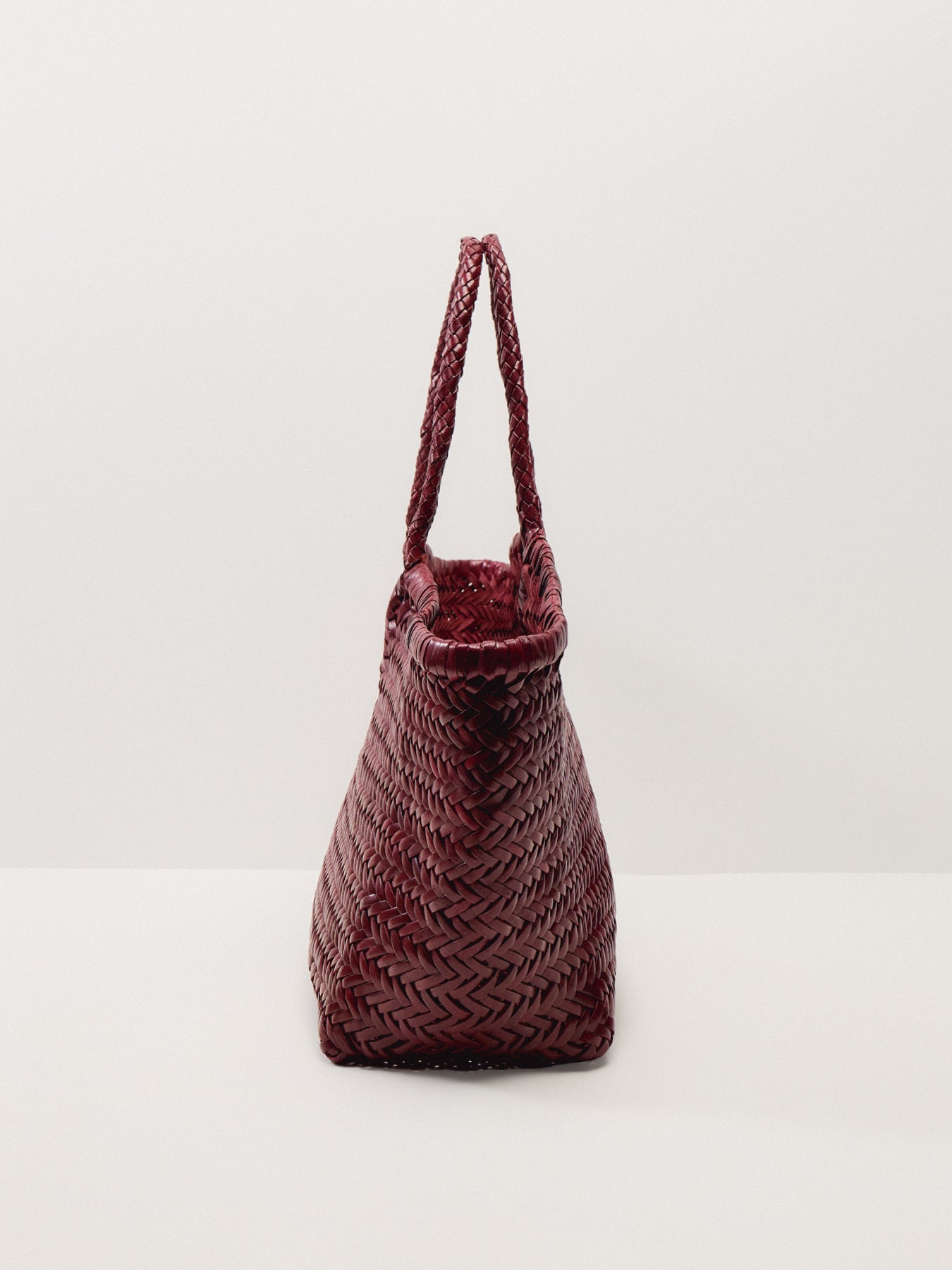 Nantucket Basket Bag Bordo