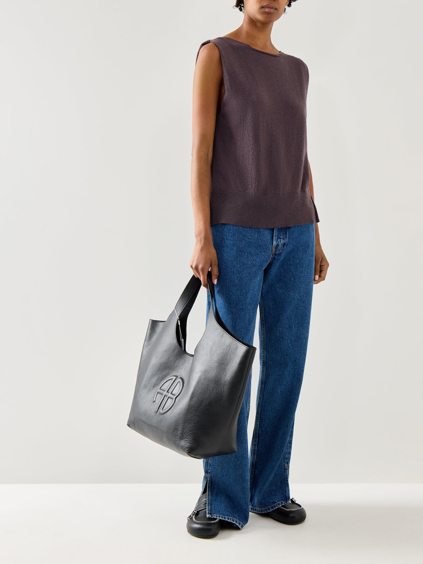 Pullunder 501 Sleeveless Brown