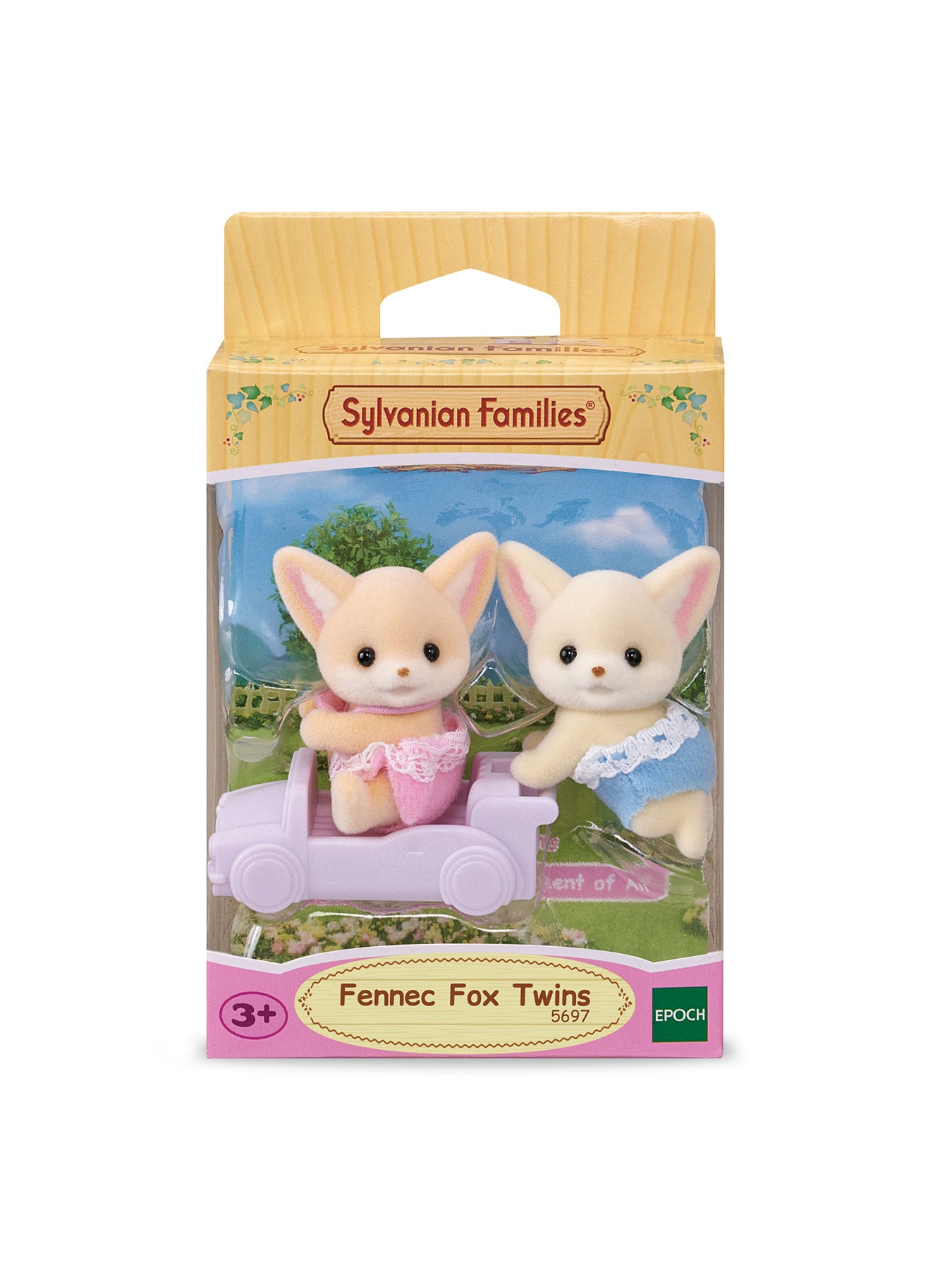Fennec Fox Twins Figure Set