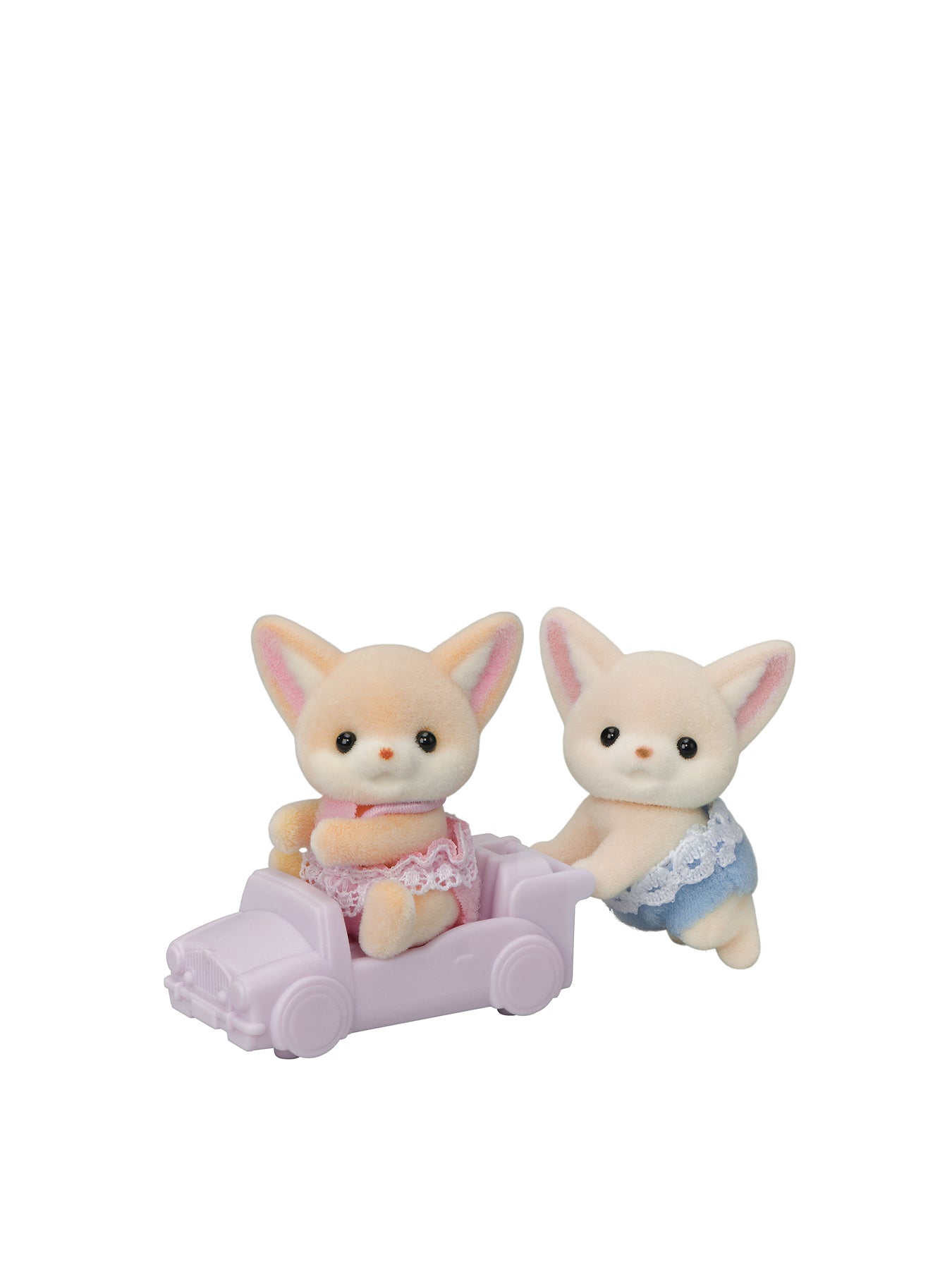 Fennec Fox Twins Figure Set