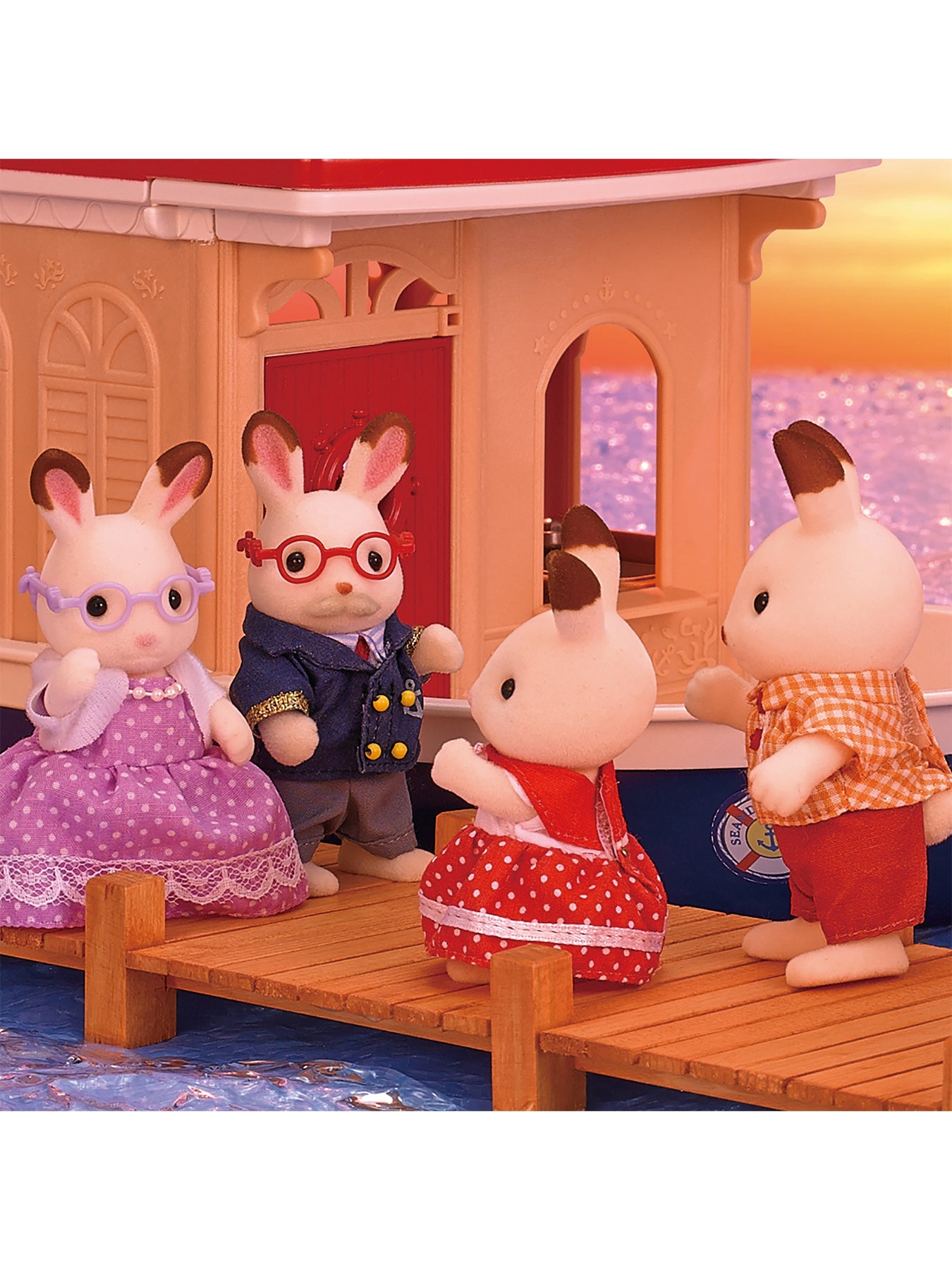Chocolate Rabbit Baby Set
