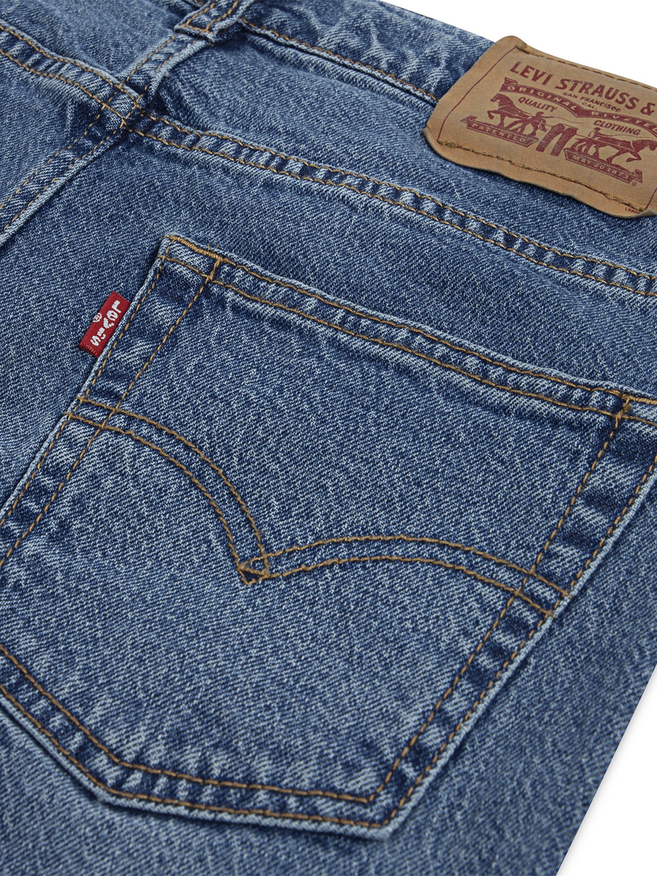 555 Relaxed Straight Jeans Denim